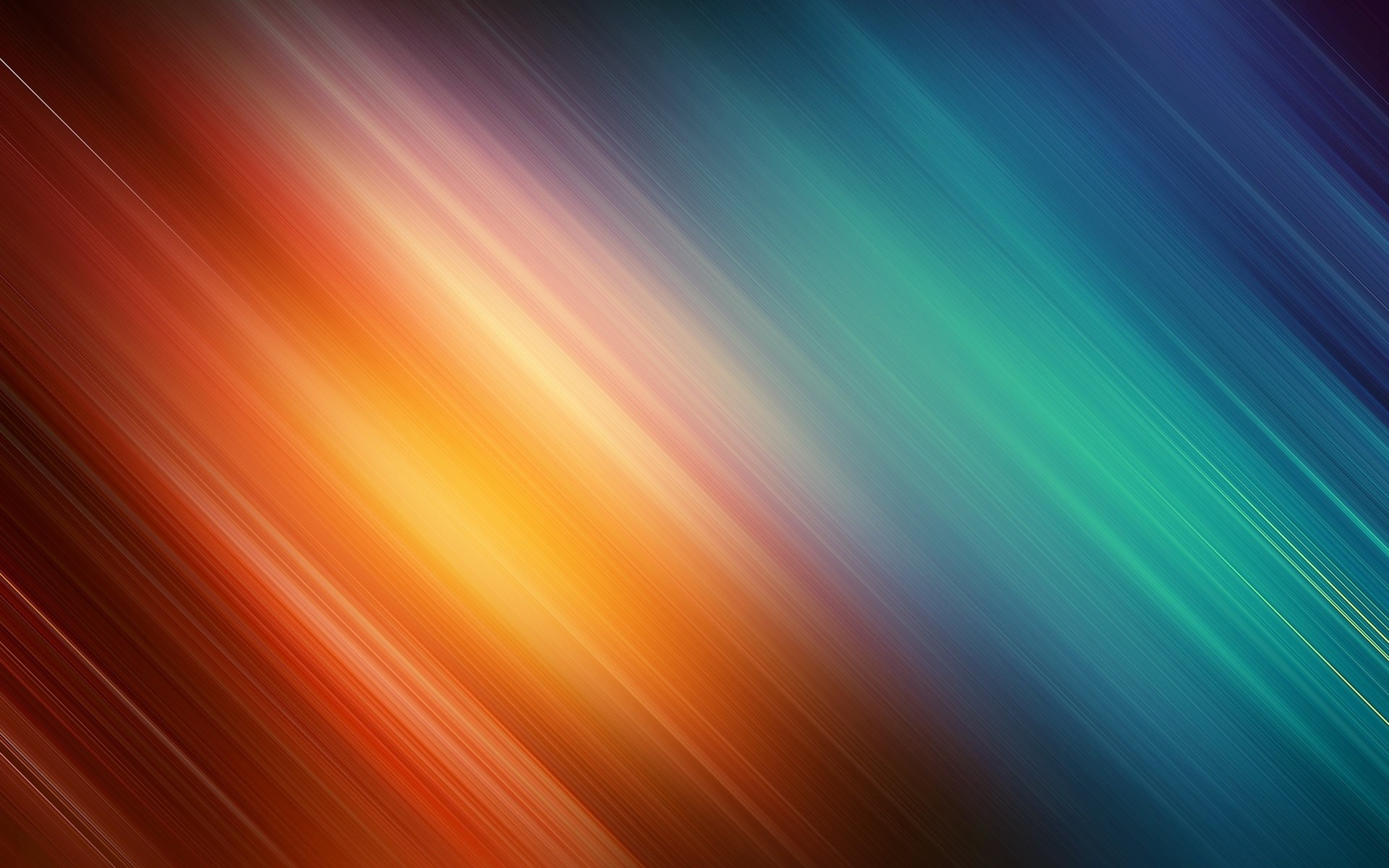 Vibrant Diagonal Light Streaks in Warm and Cool Tones HD Wallpaper