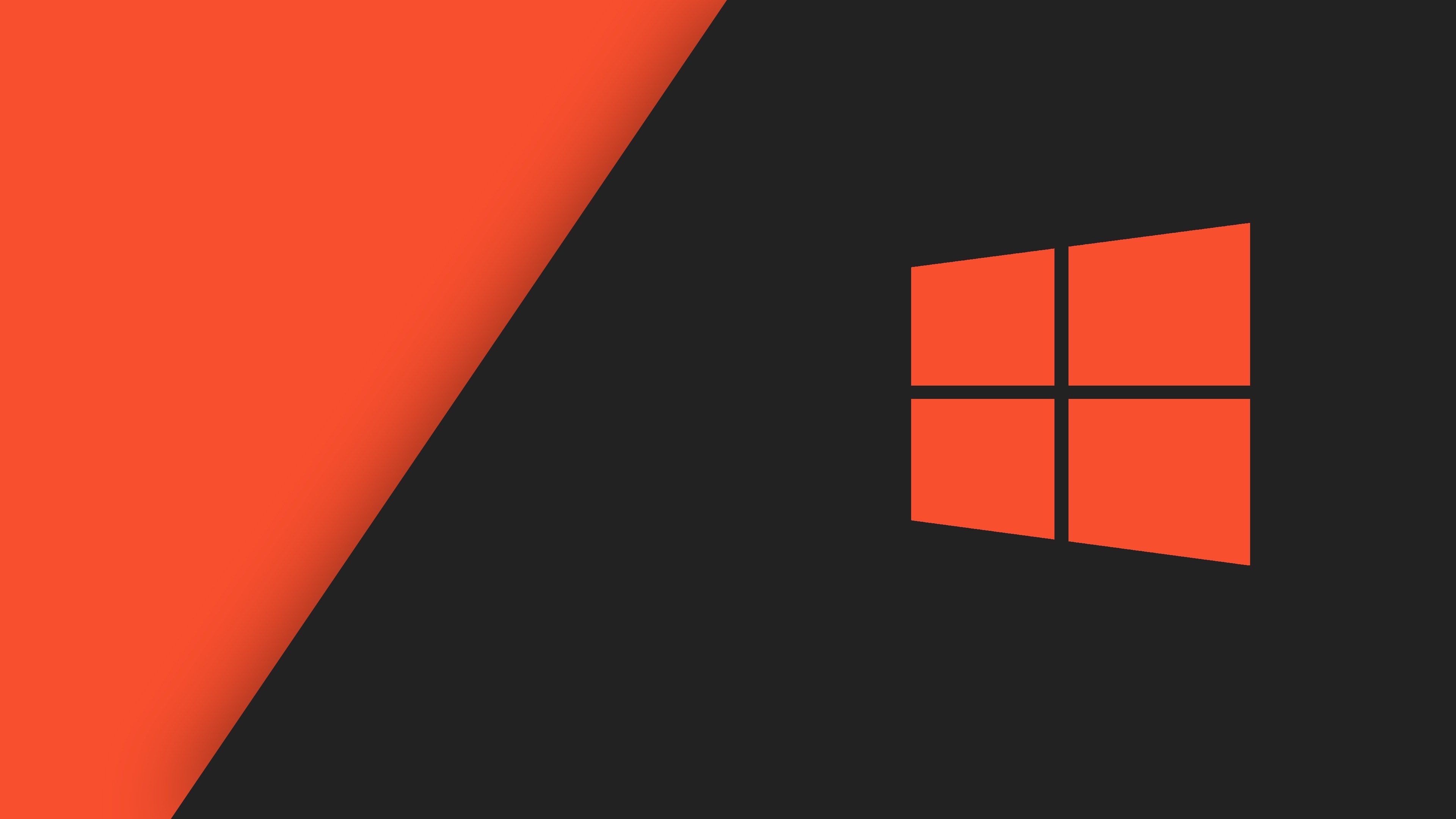 Windows 4K Logo HD Wallpaper