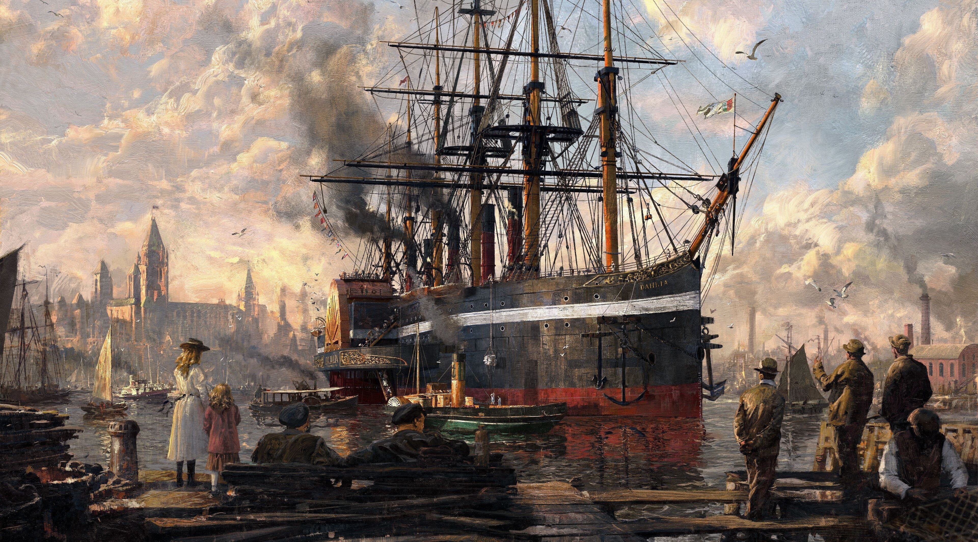 Anno 1800 4K HD Wallpaper