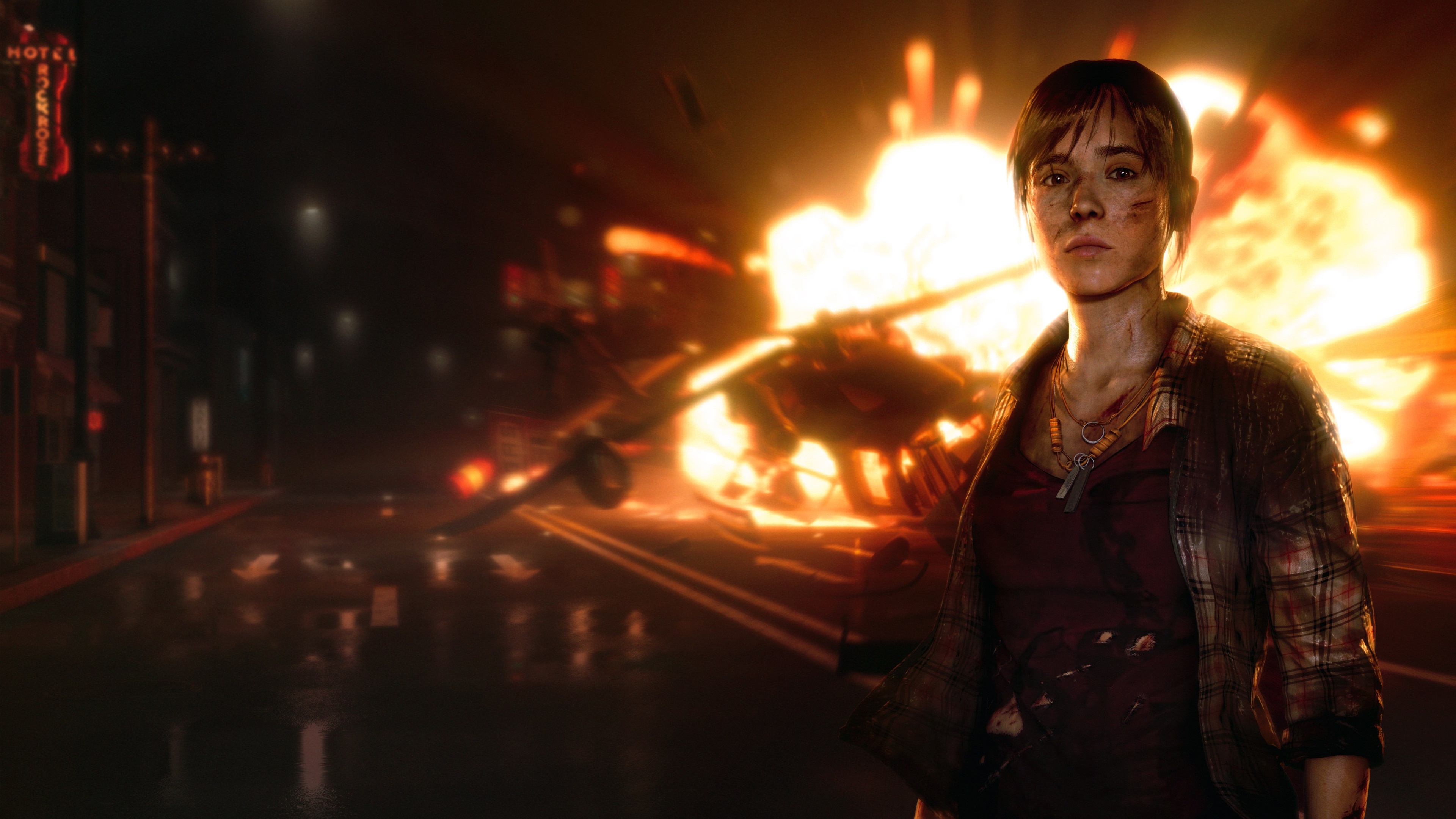 Jodie Holmes from Beyond: Two Souls 4K HD Wallpaper