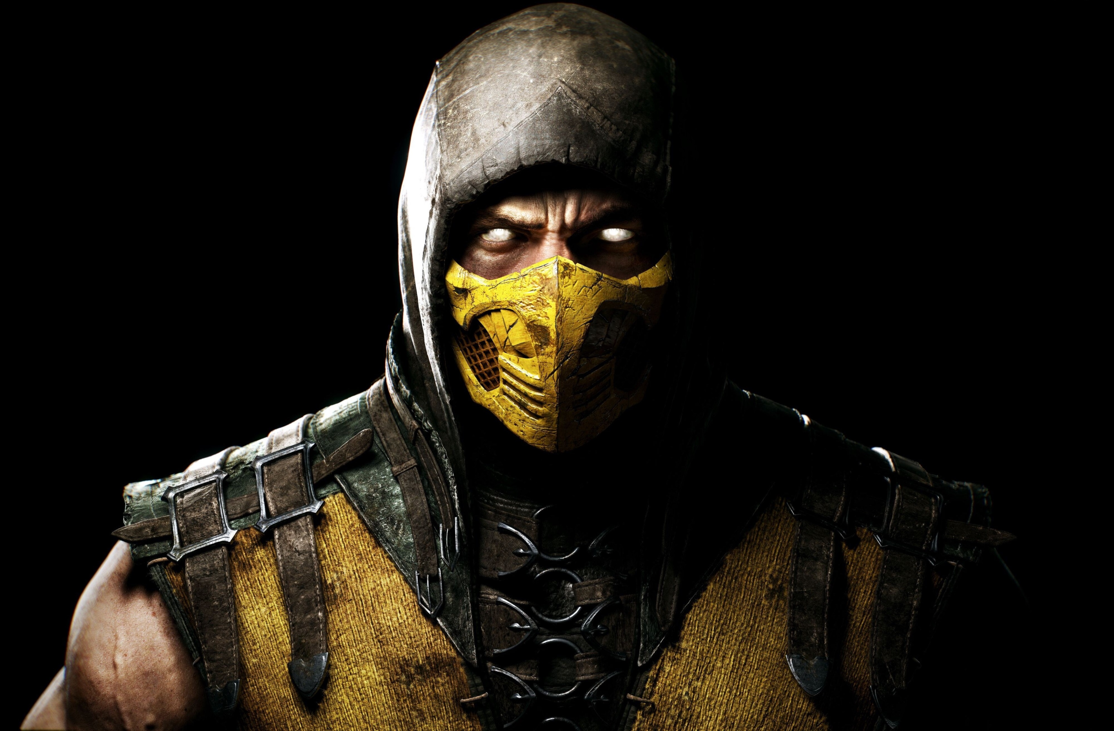 Scorpion from Mortal Kombat X 4K HD Wallpaper