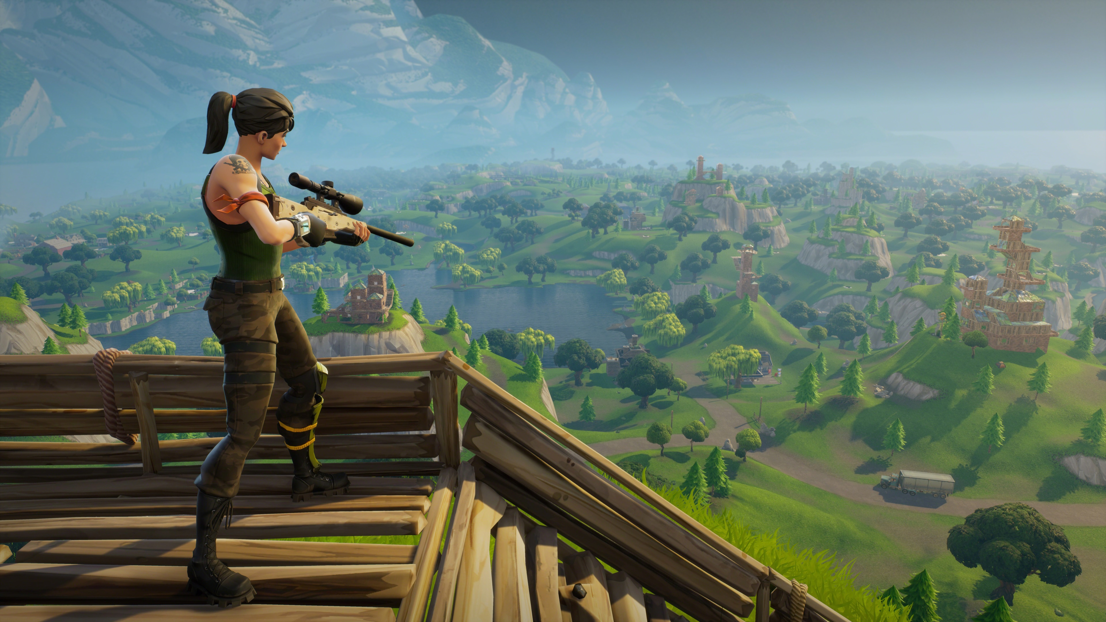 Fortnite 4K HD Wallpaper