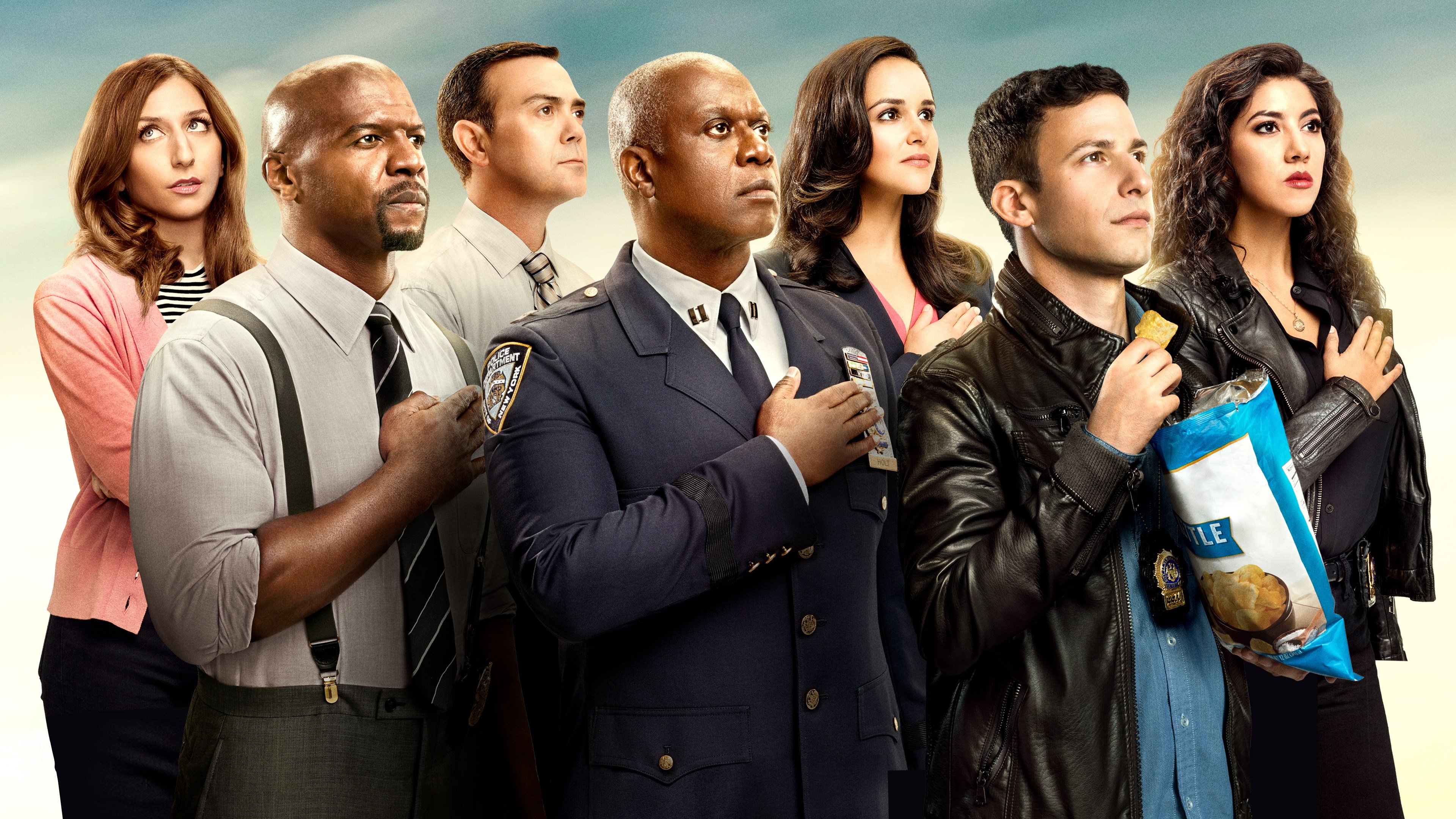 Brooklyn Nine-Nine cast 4K HD Wallpaper
