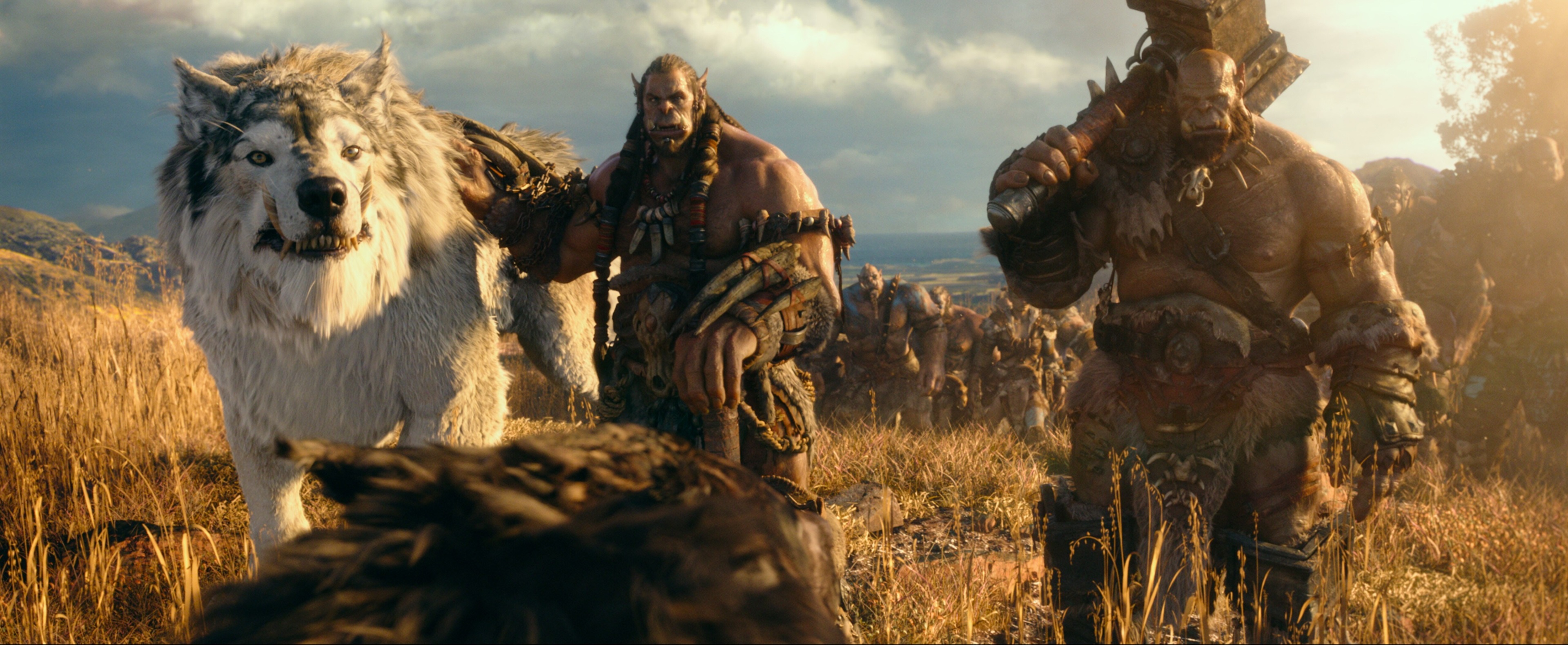 Orcs and wolf from Warcraft 4K HD Wallpaper