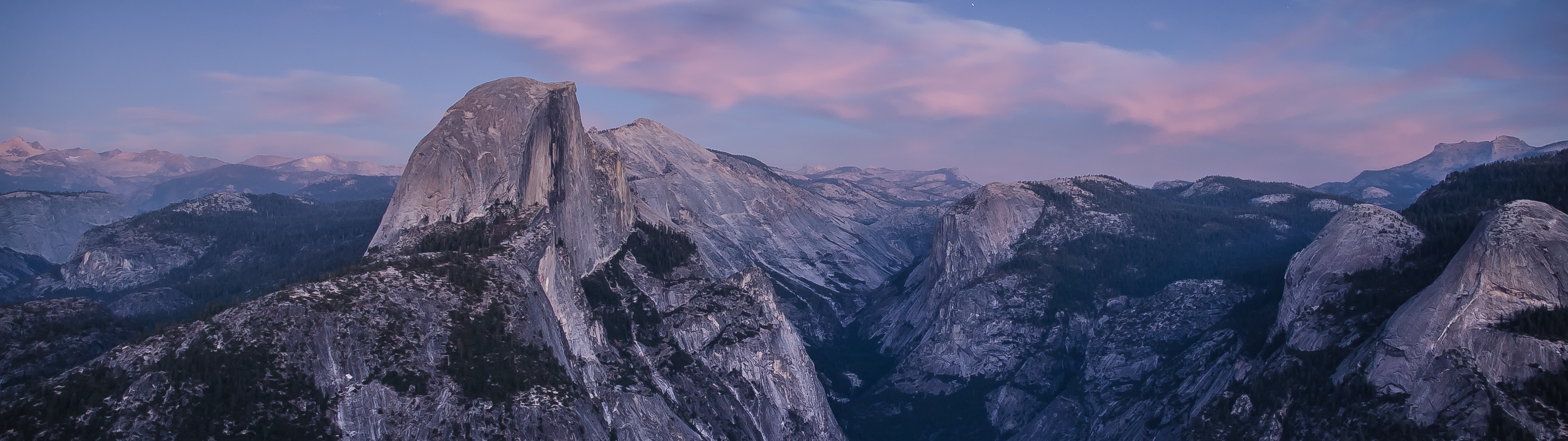 Half Dome Yosemite National Park Landscape HD Wallpaper