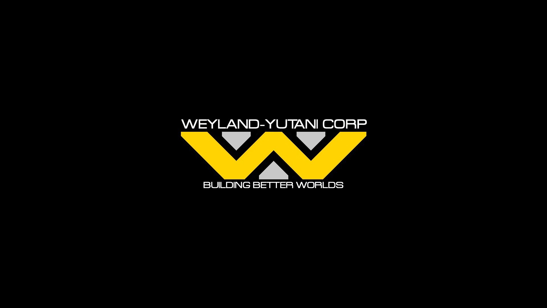 Weyland-Yutani Corp logo from Aliens movie HD Wallpaper