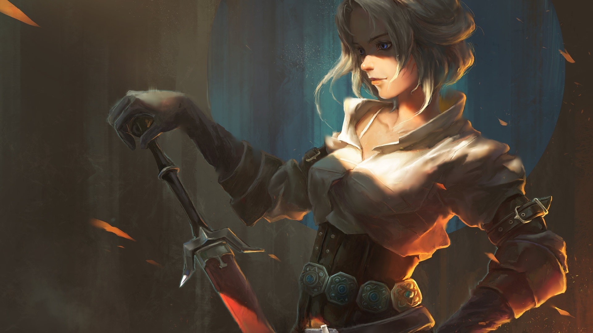 Ciri from The Witcher 3 Wild Hunt HD Wallpaper