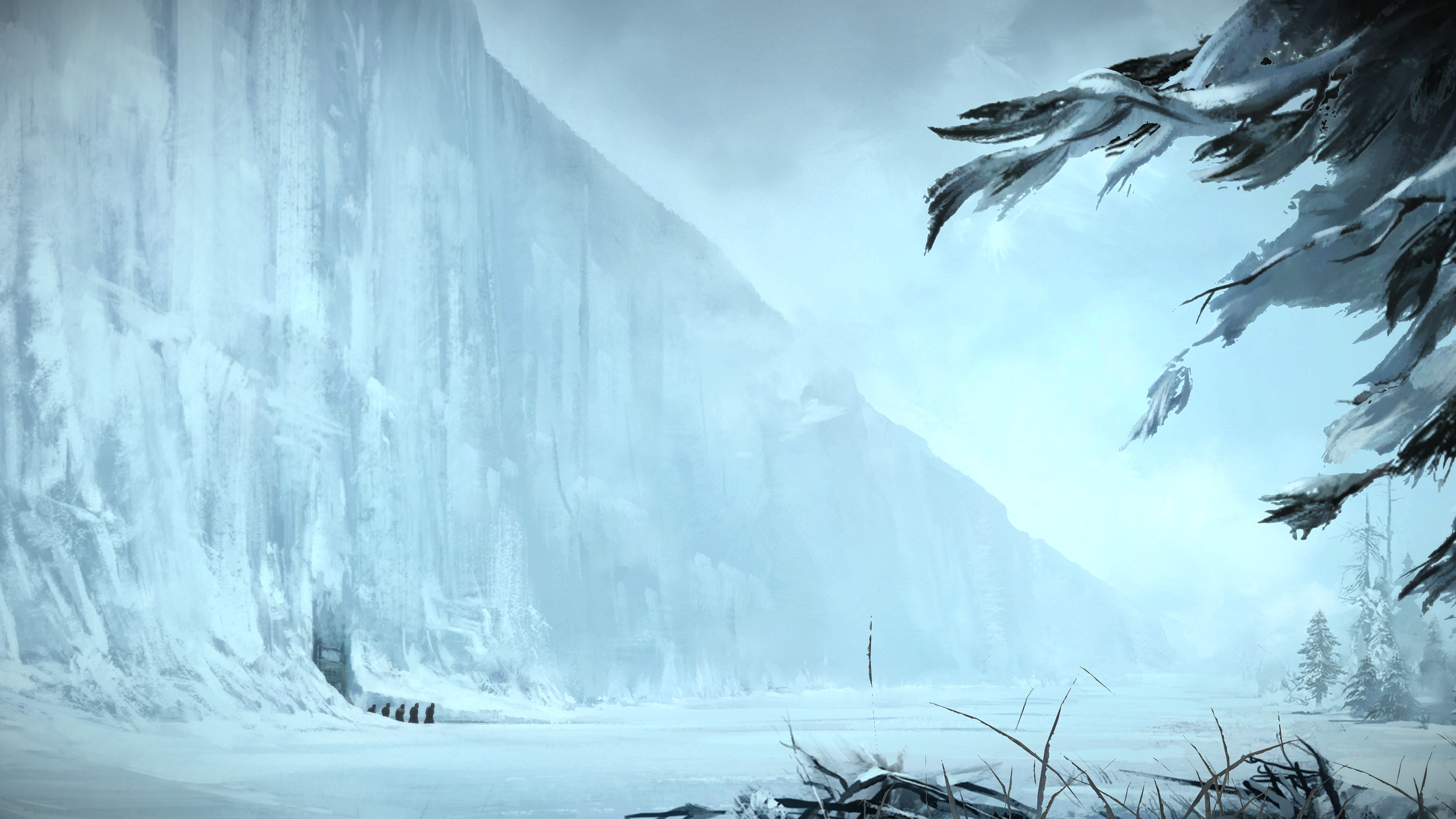 The Wall from Game of Thrones: A Telltale Games Series HD Wallpaper