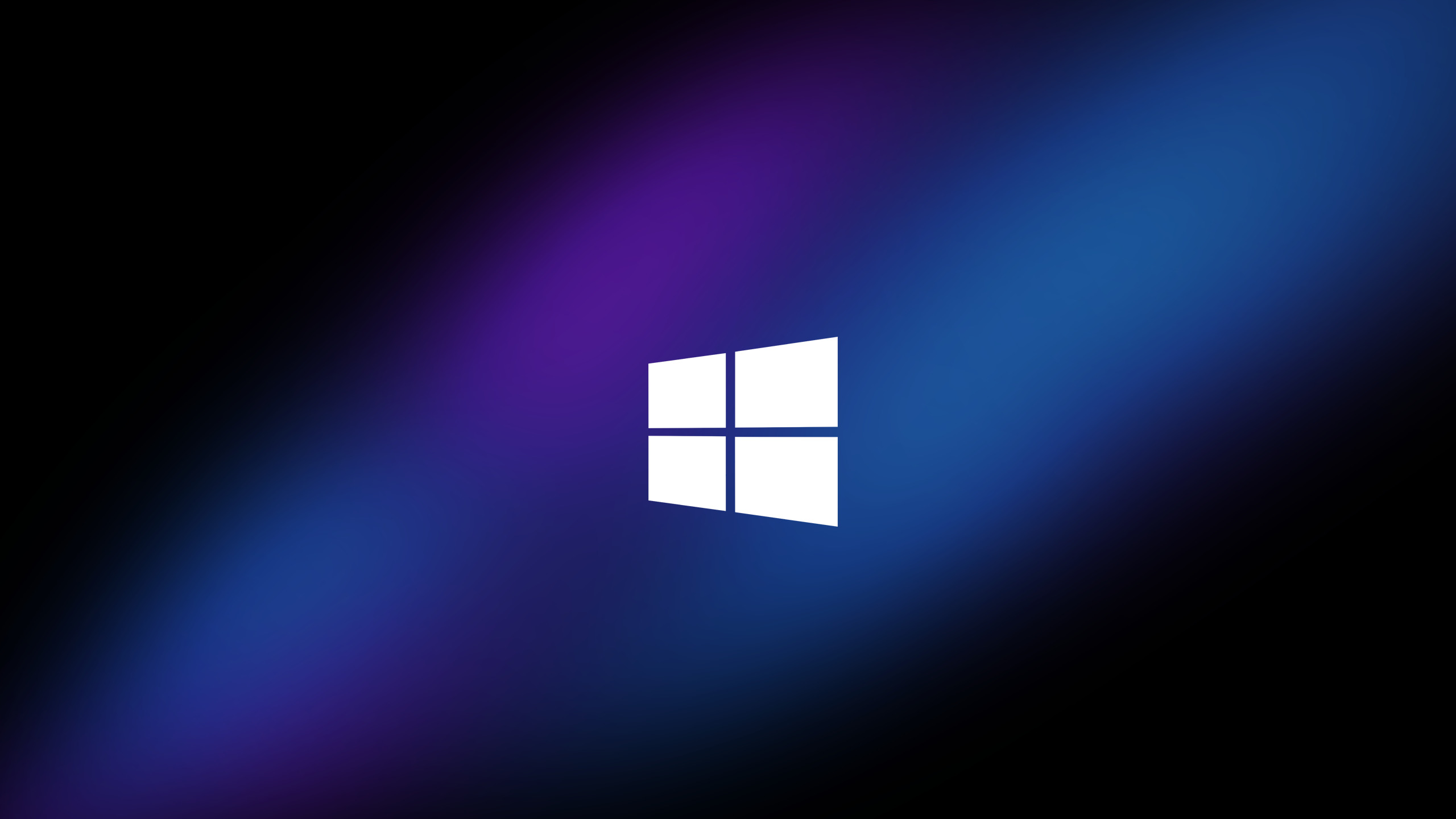 Windows 10 logo on dark background HD Wallpaper