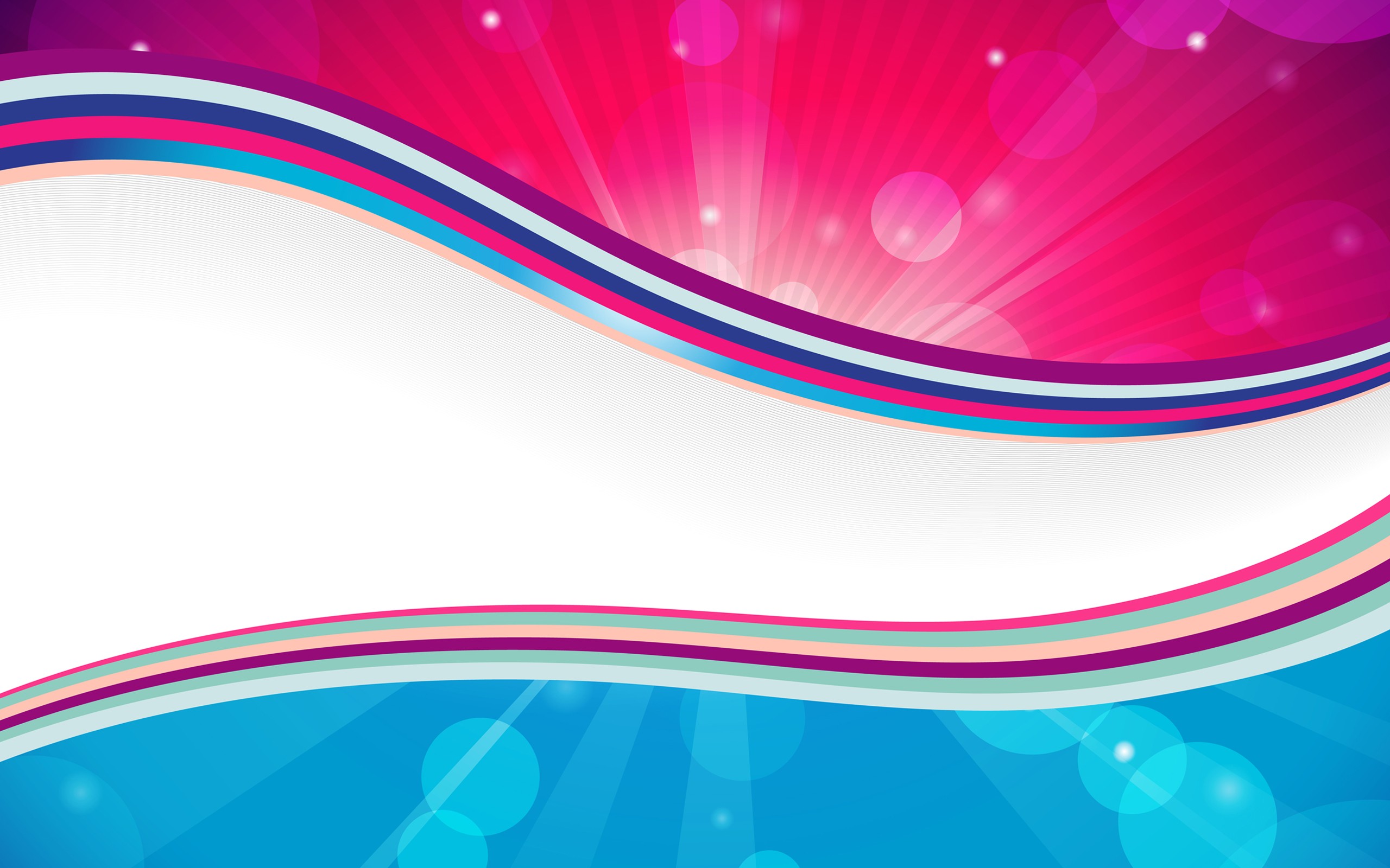 Abstract colorful wavy lines background HD Wallpaper