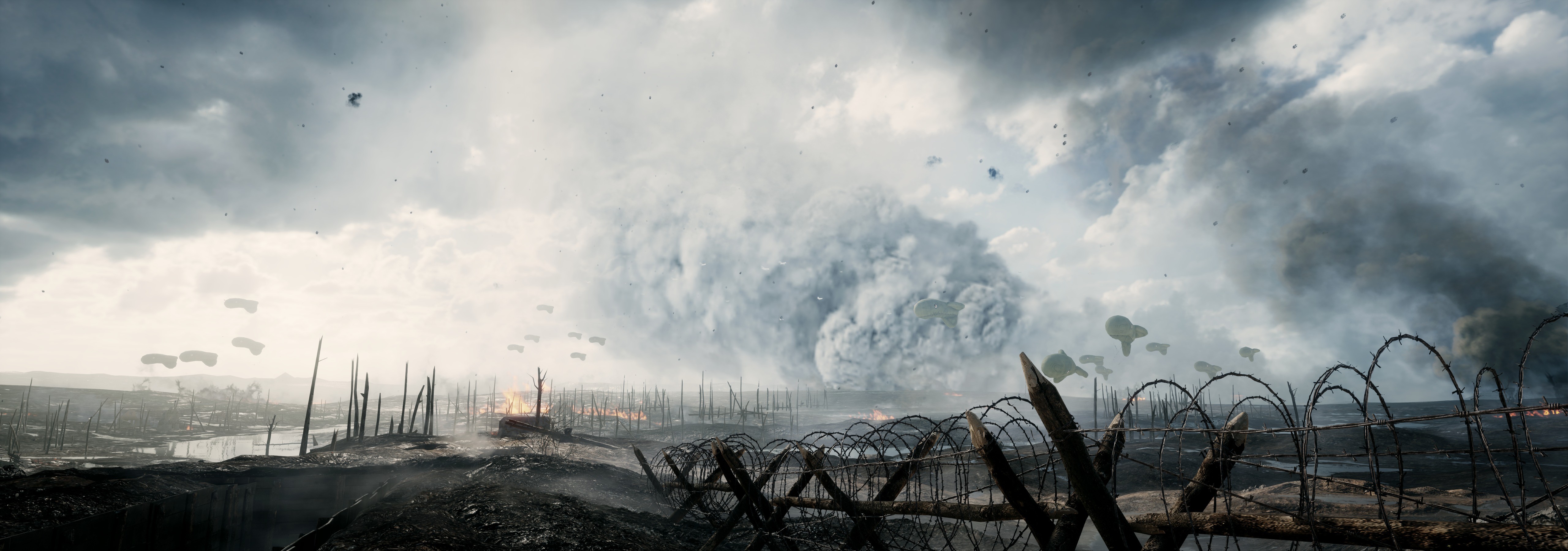 Battlefield 1 video game scene HD Wallpaper