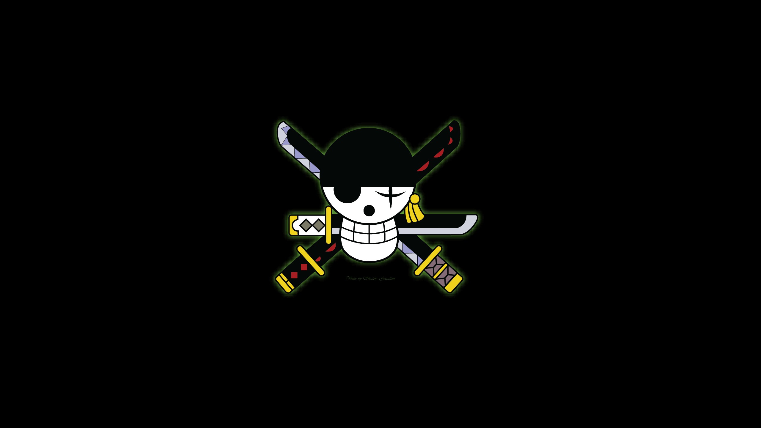Roronoa Zoro's Jolly Roger from One Piece HD Wallpaper