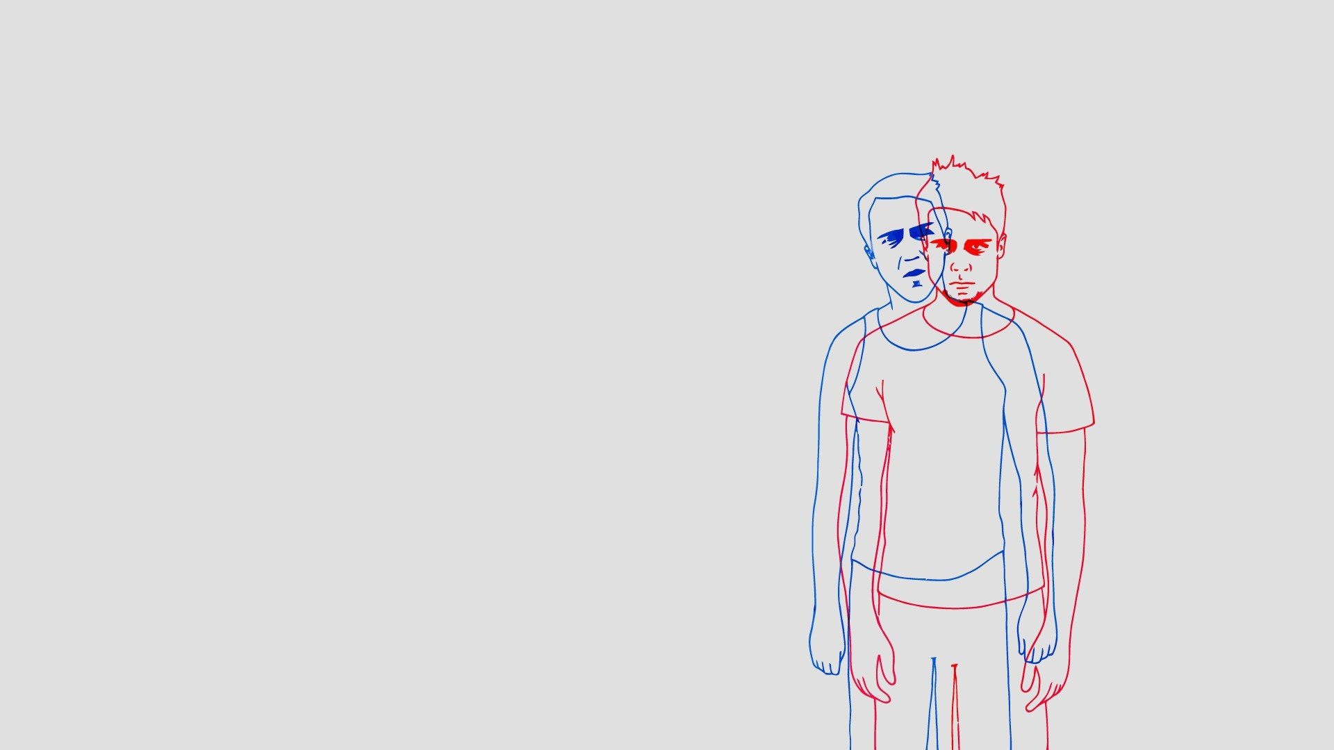 Fight Club minimalist illustration HD Wallpaper