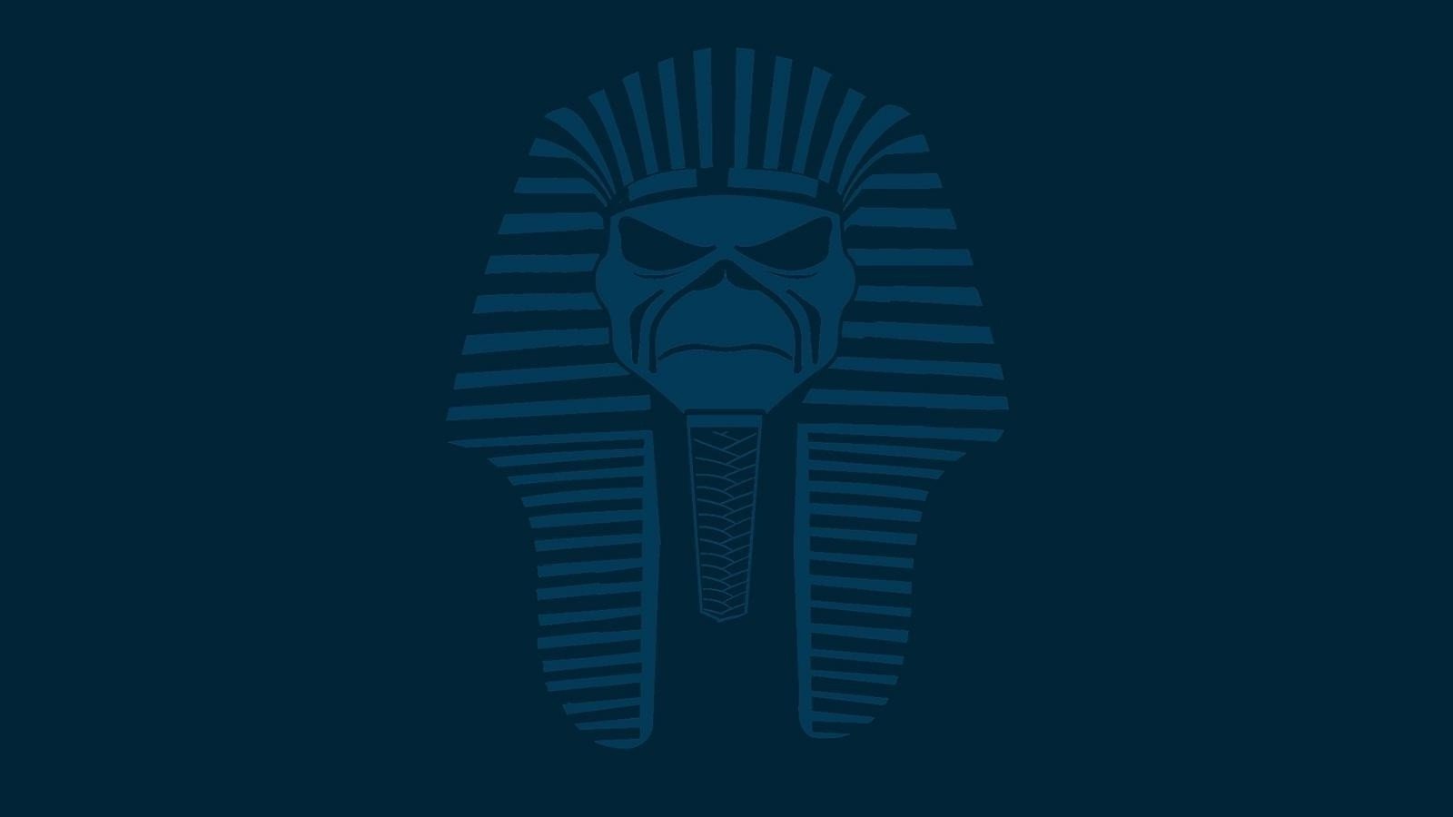 Eddie the Head as a Pharaoh HD Wallpaper