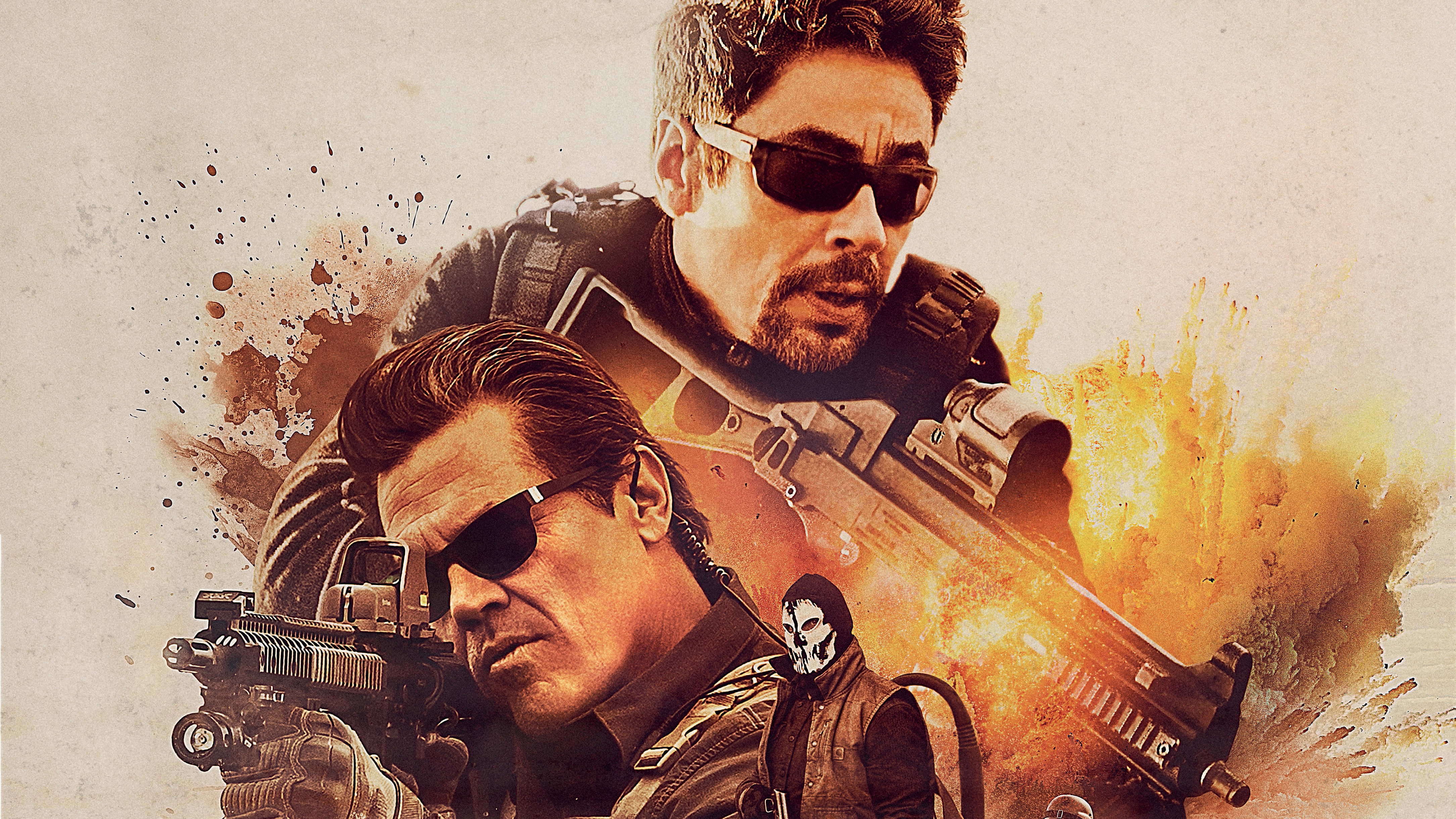 Sicario: Day of the Soldado 4K HD Wallpaper
