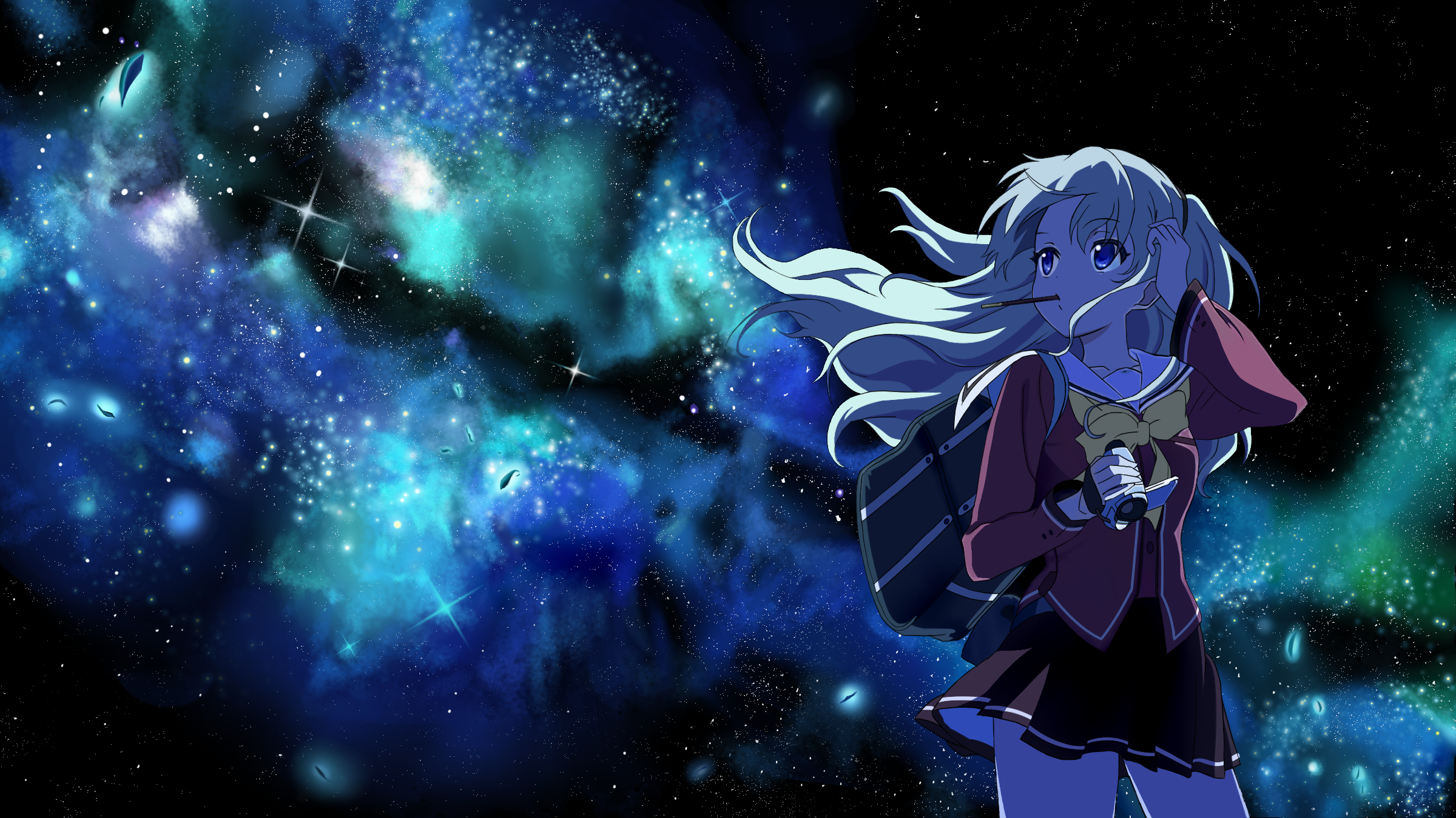 Nao Tomori from Charlotte in space HD Wallpaper