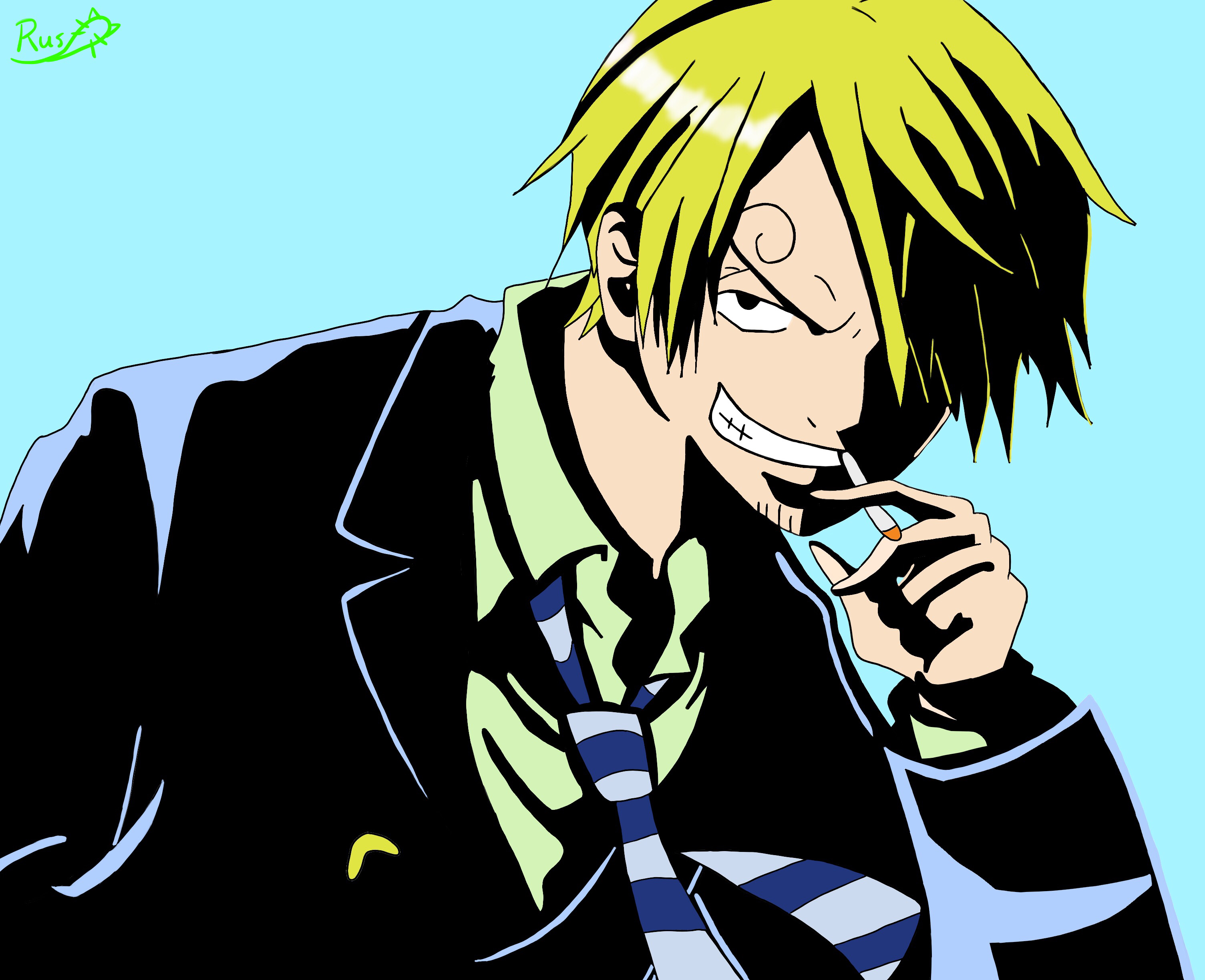 Sanji from One Piece HD Wallpaper