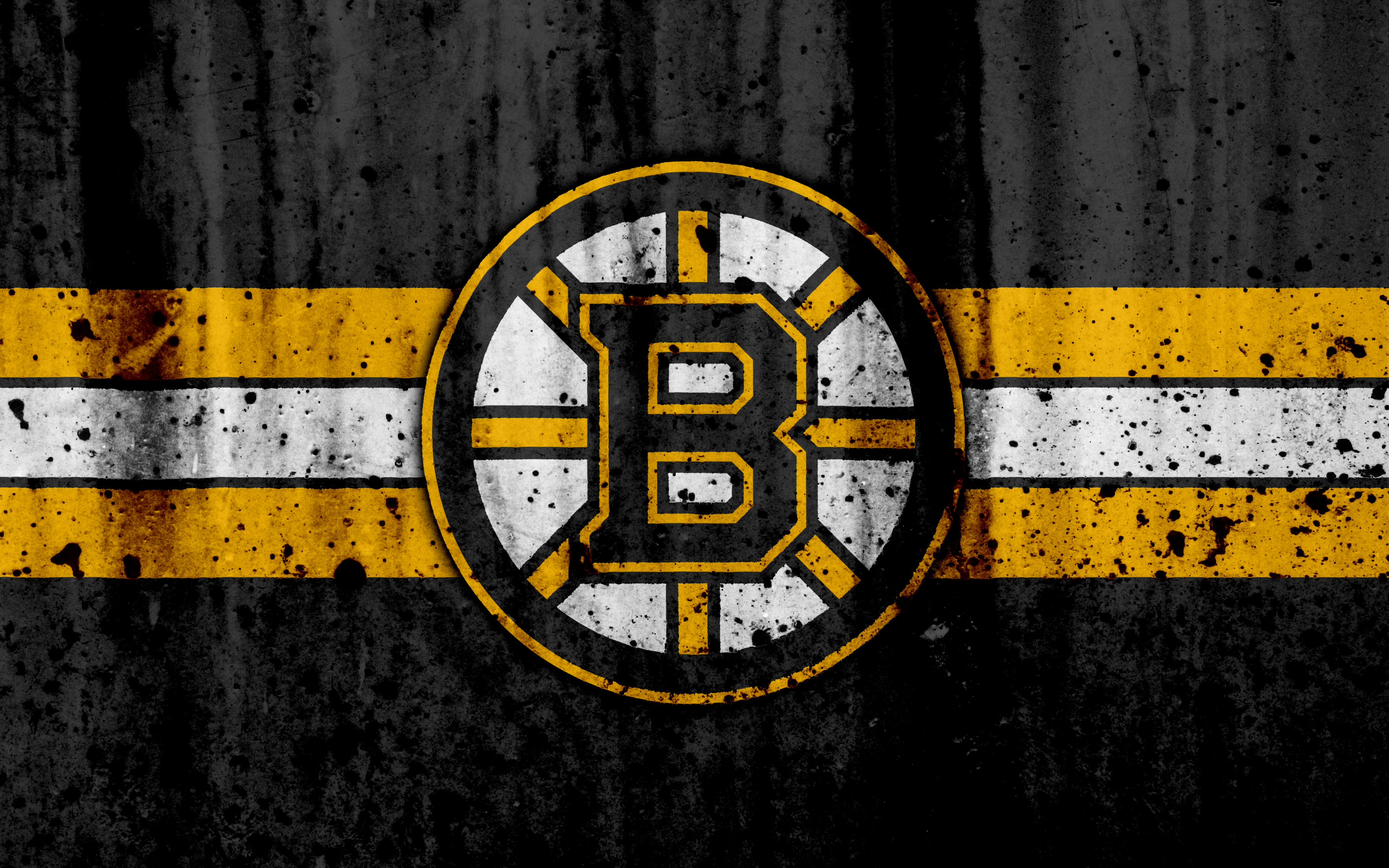 Boston Bruins NHL Logo Emblem HD Wallpaper