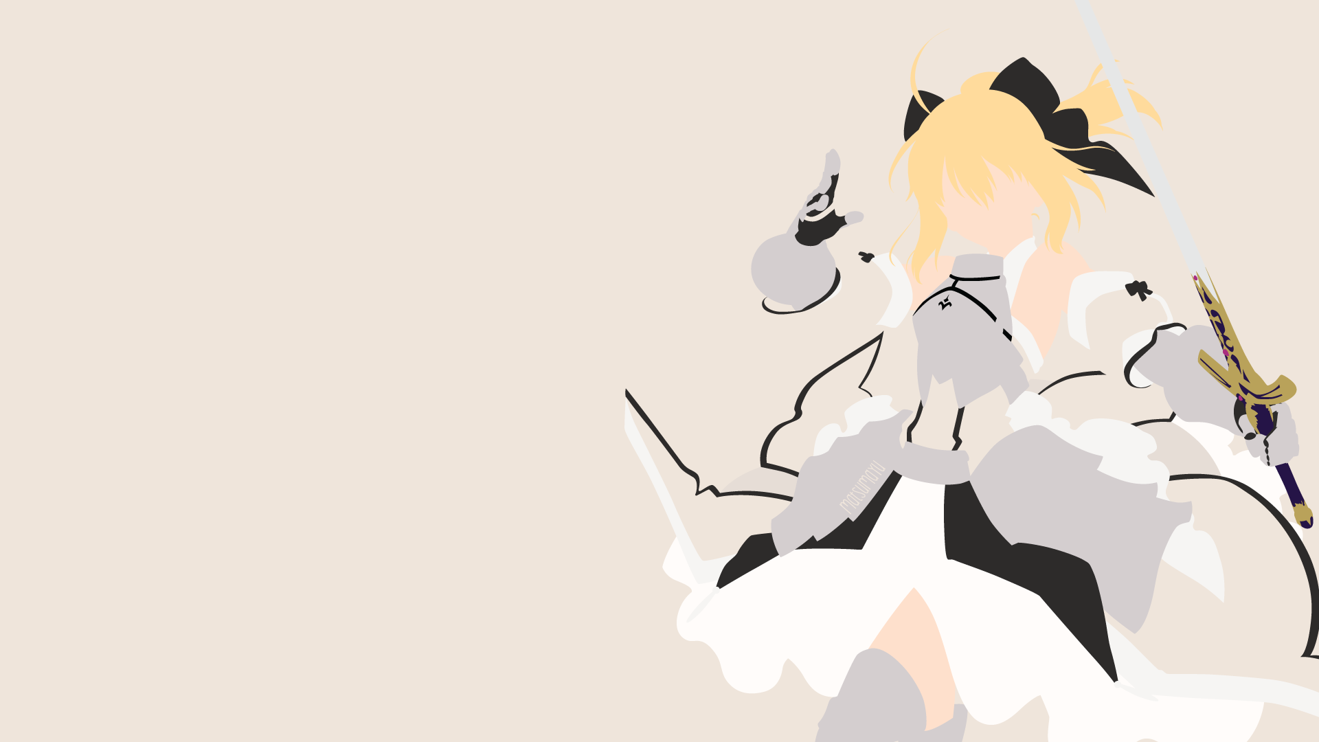 Saber Lily from Fate/Grand Order HD Wallpaper