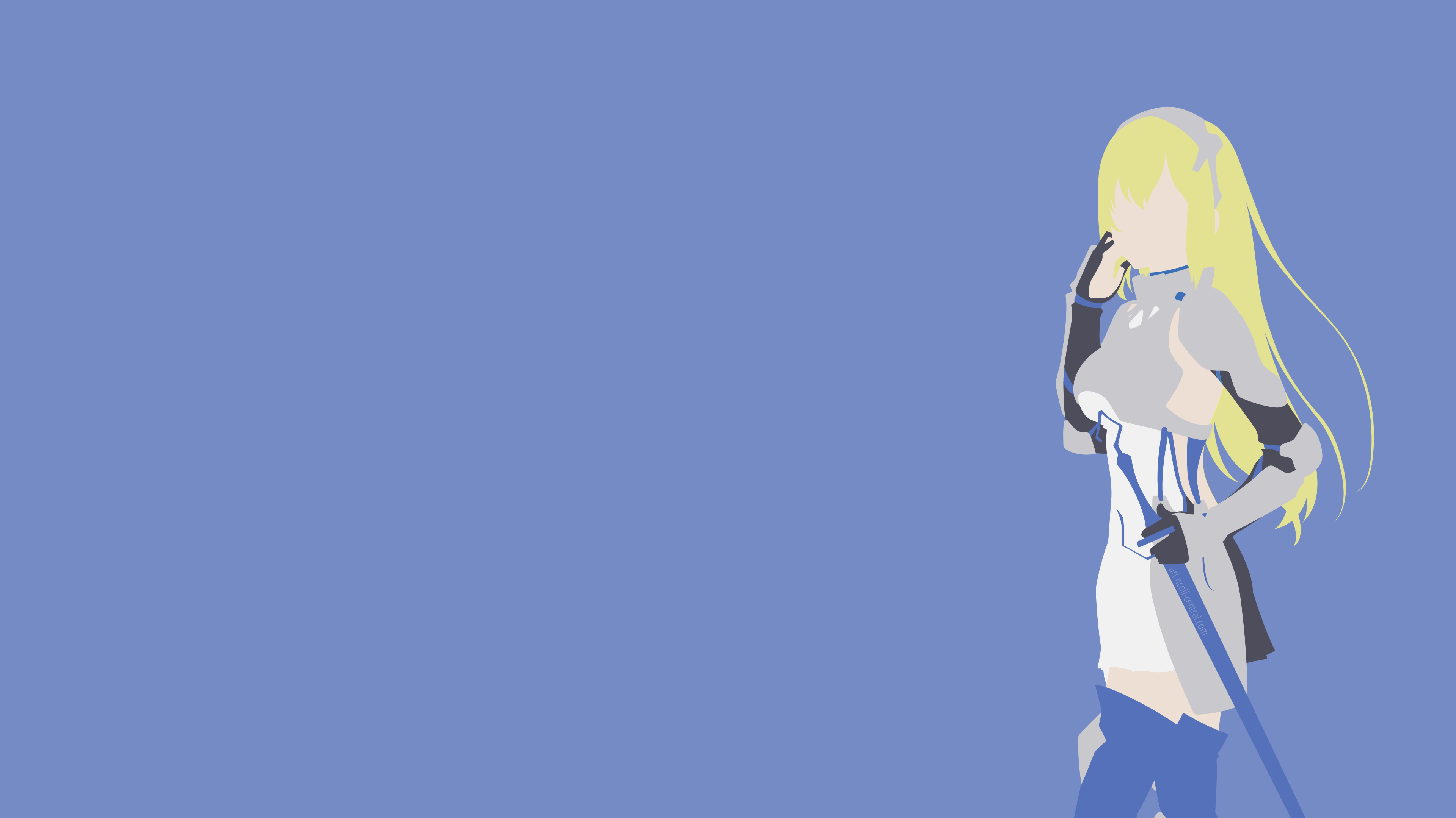 Aiz Wallenstein from DanMachi HD Wallpaper
