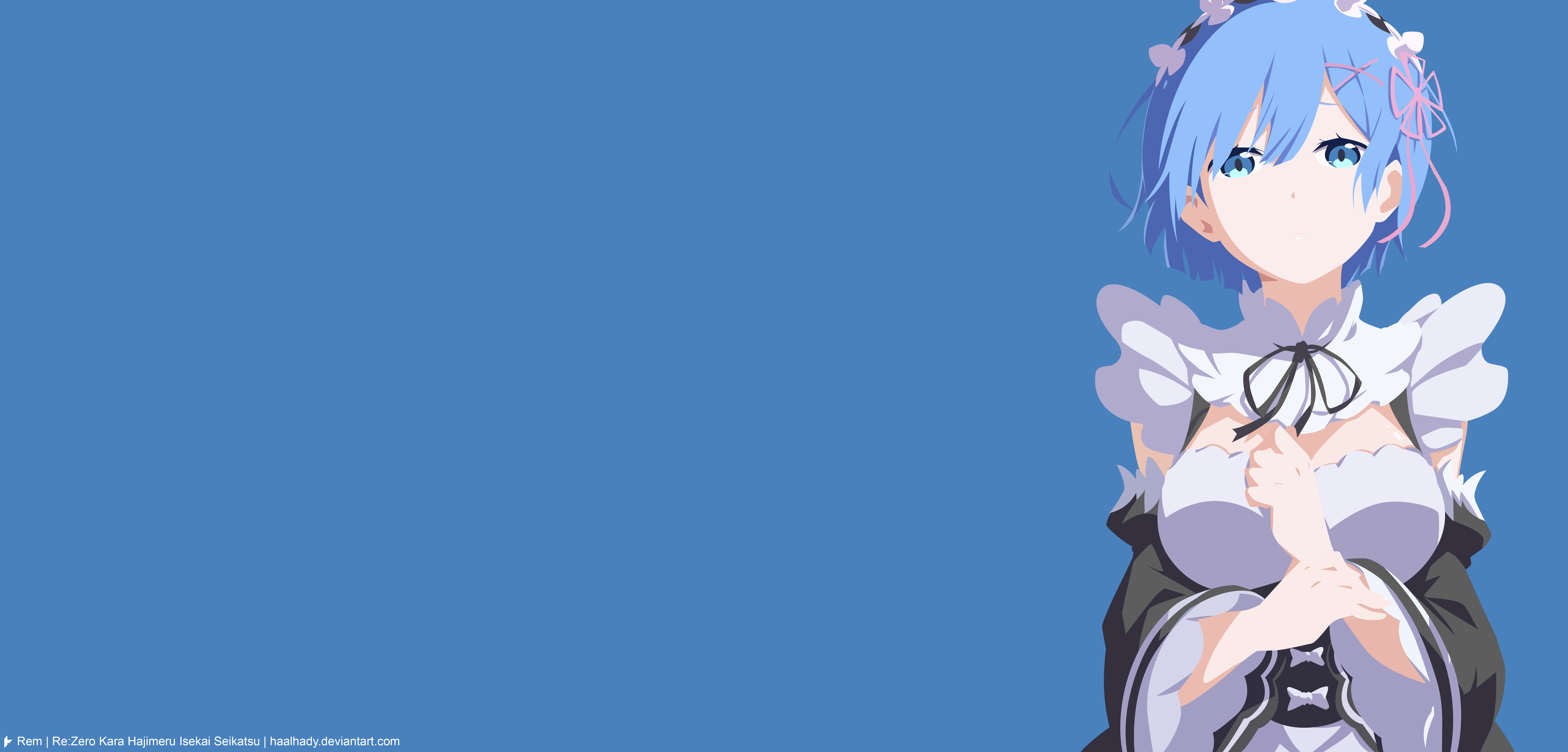 Rem from Re:Zero HD Wallpaper