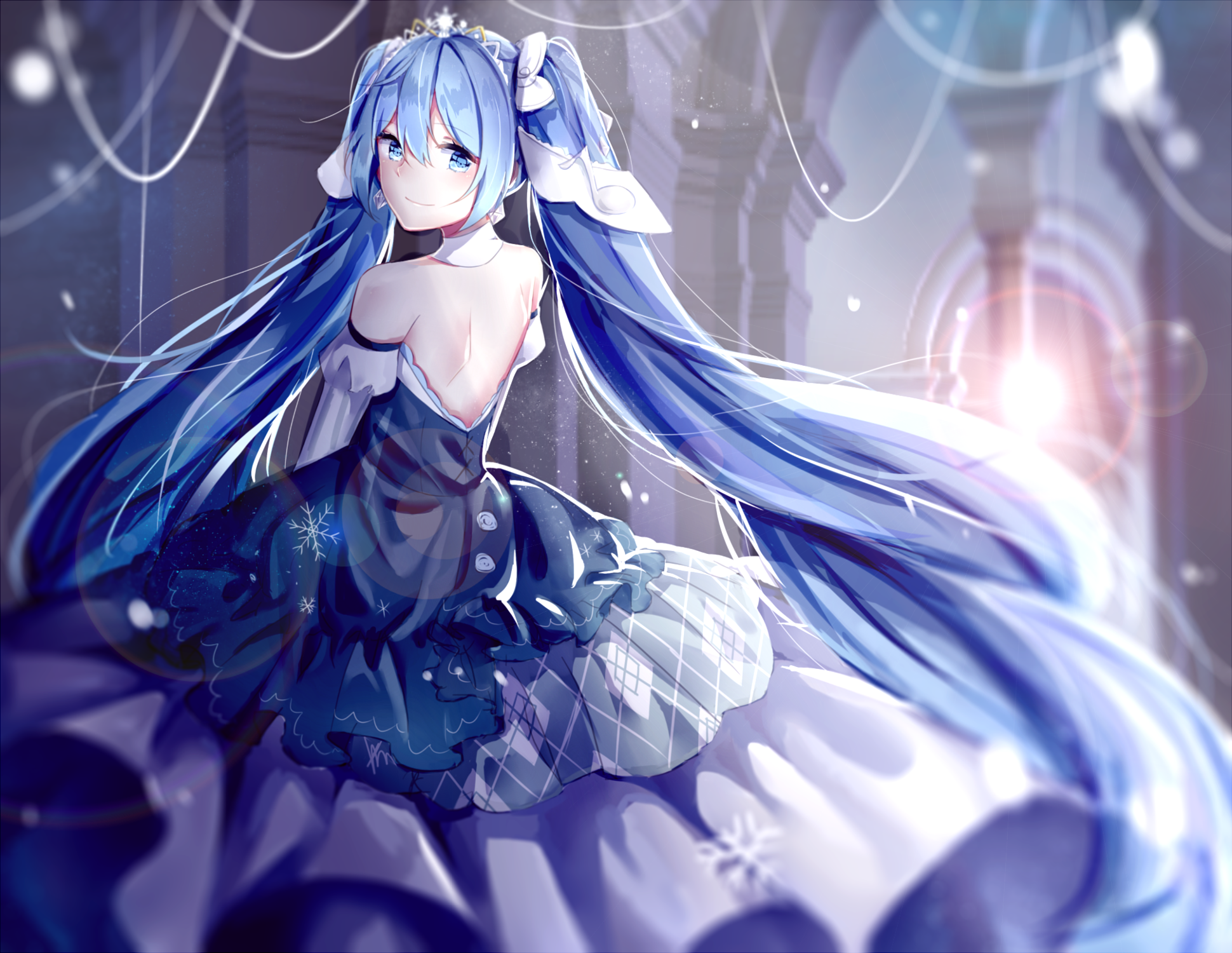 Yuki Miku from Hatsune Miku HD Wallpaper
