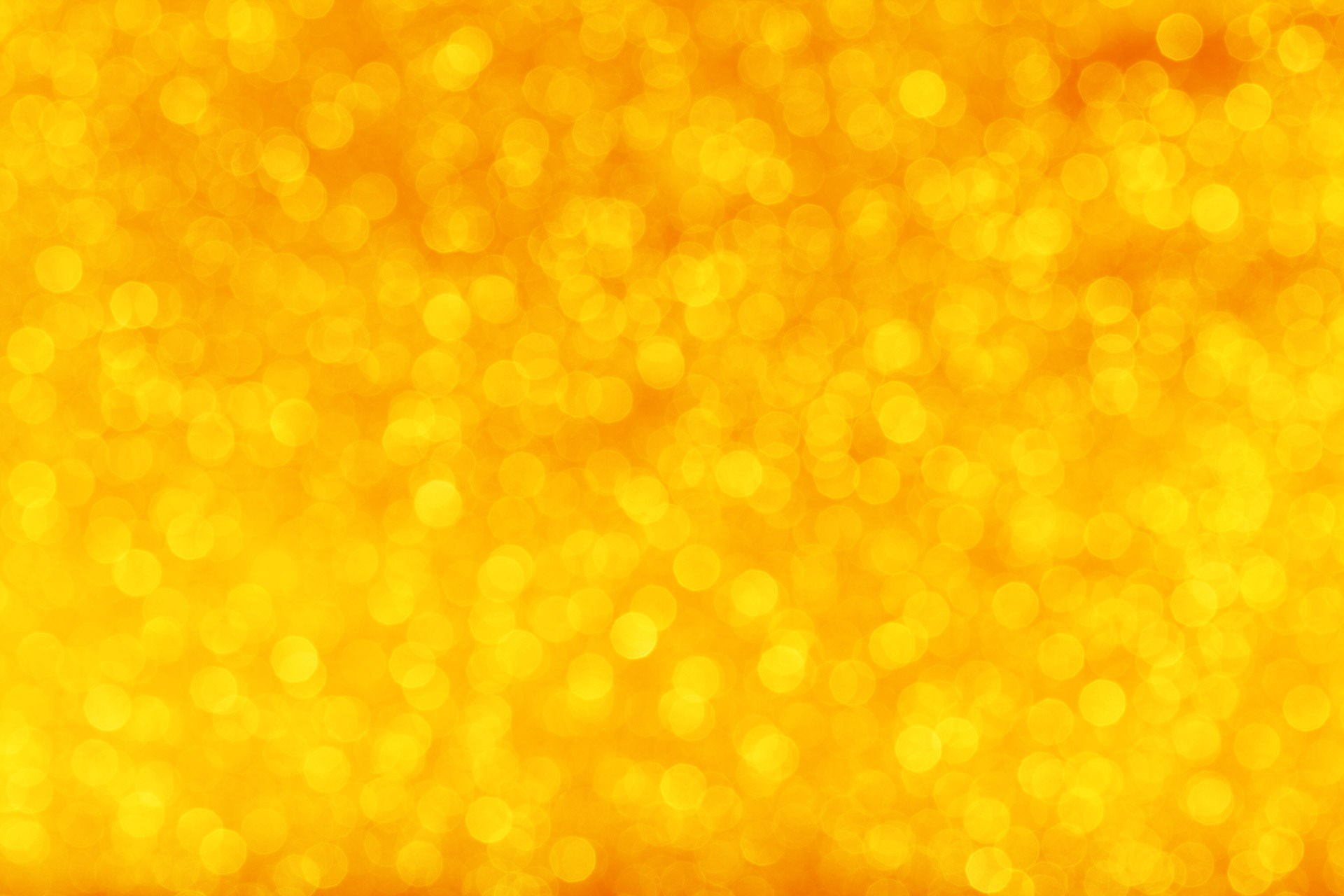 Yellow Bokeh Background HD Wallpaper