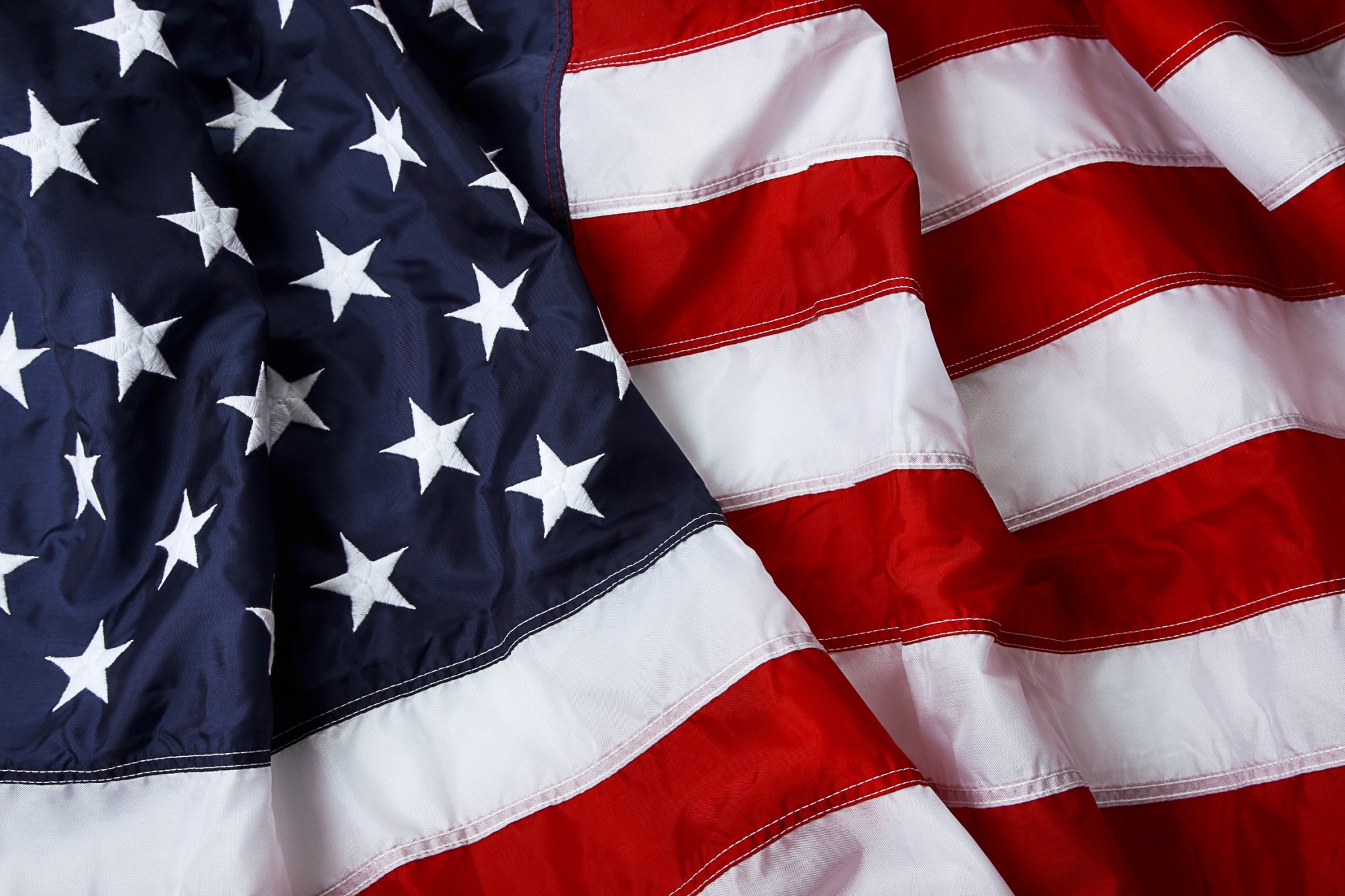 American Flag Close-up HD Wallpaper
