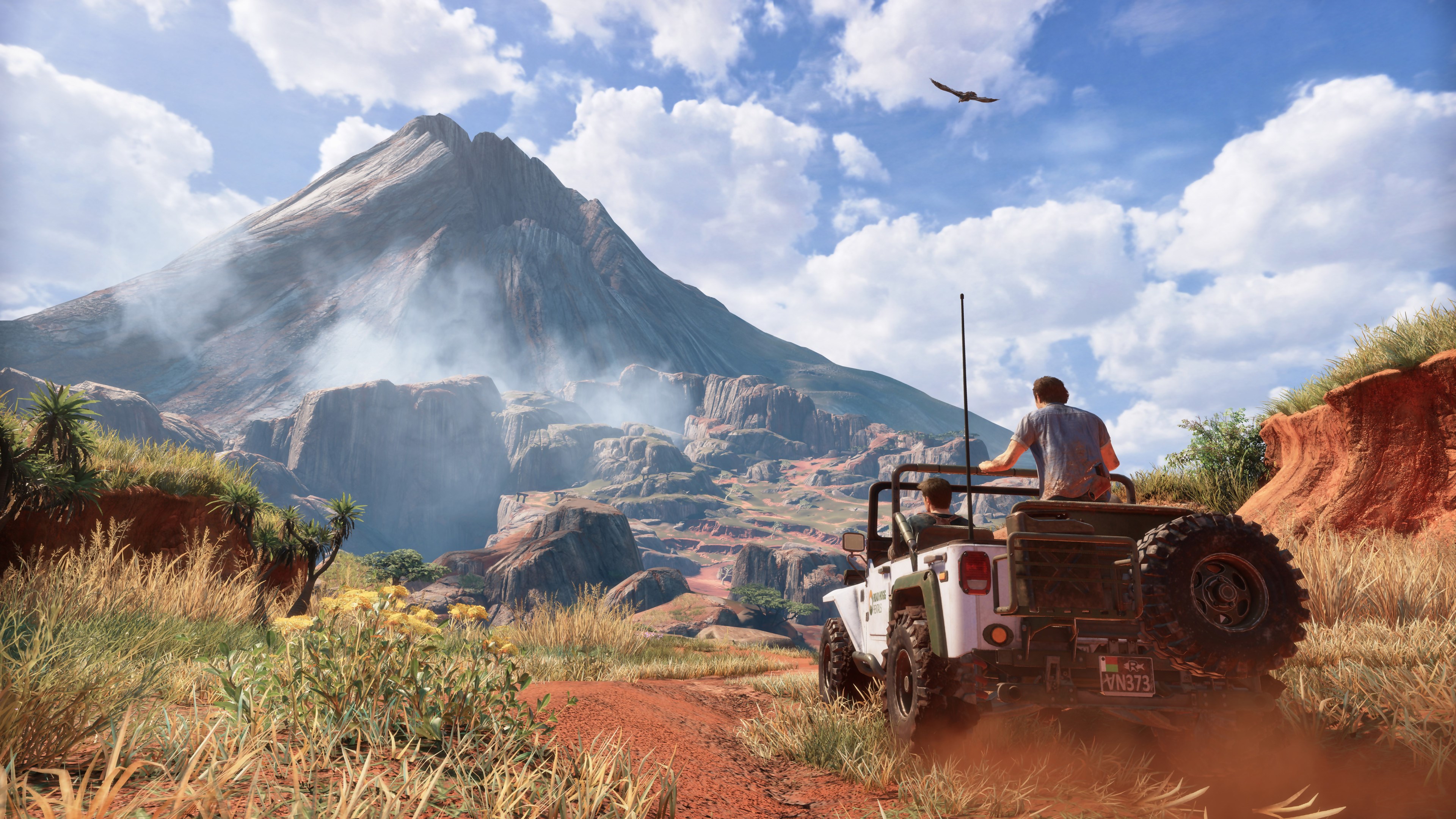 Nathan Drake and Sully in Uncharted 4: A Thief's End HD Wallpaper