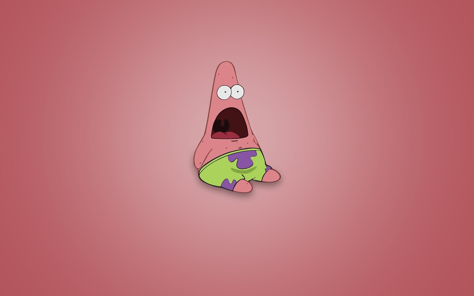 Patrick Star from Spongebob Squarepants HD Wallpaper