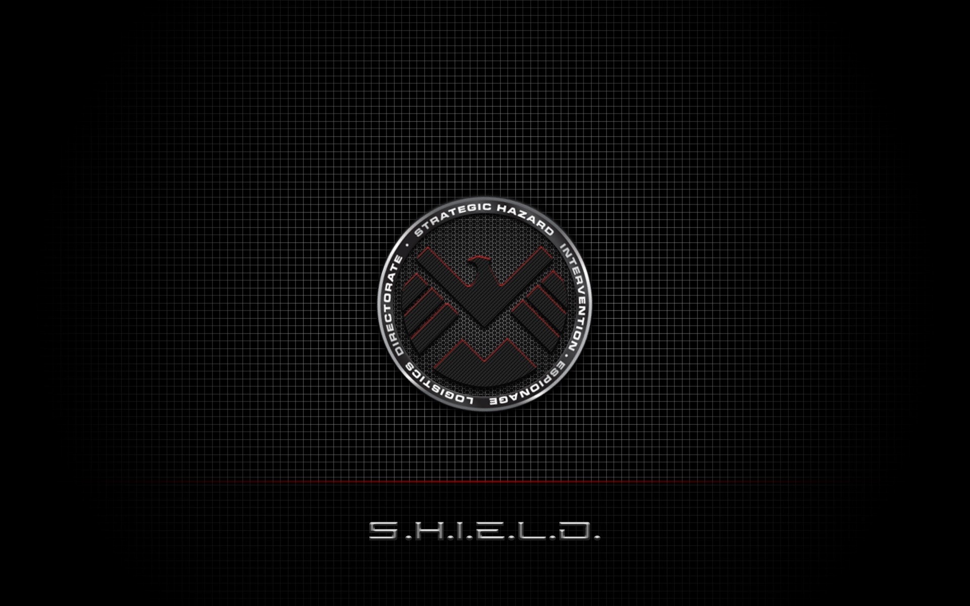 S.H.I.E.L.D. logo from Agents of S.H.I.E.L.D. HD Wallpaper