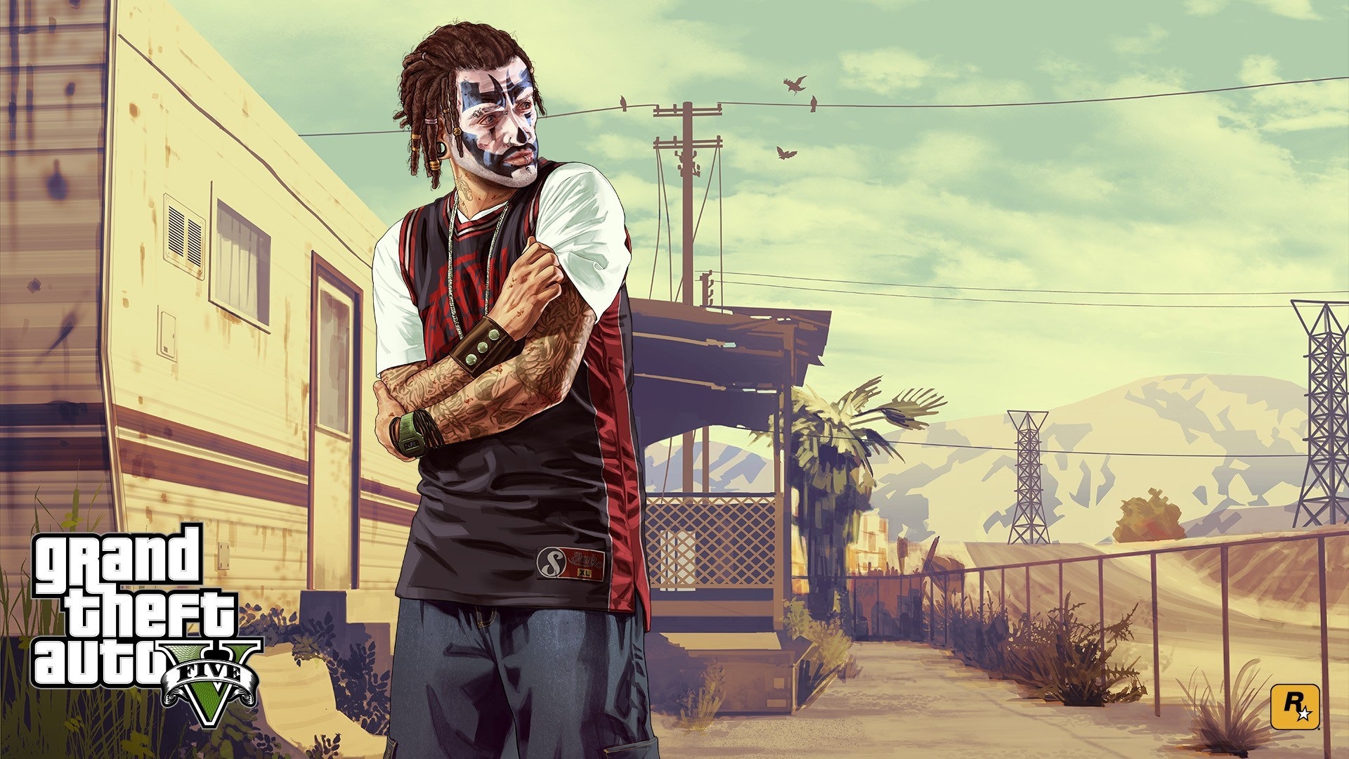 Trevor Philips from Grand Theft Auto V HD Wallpaper