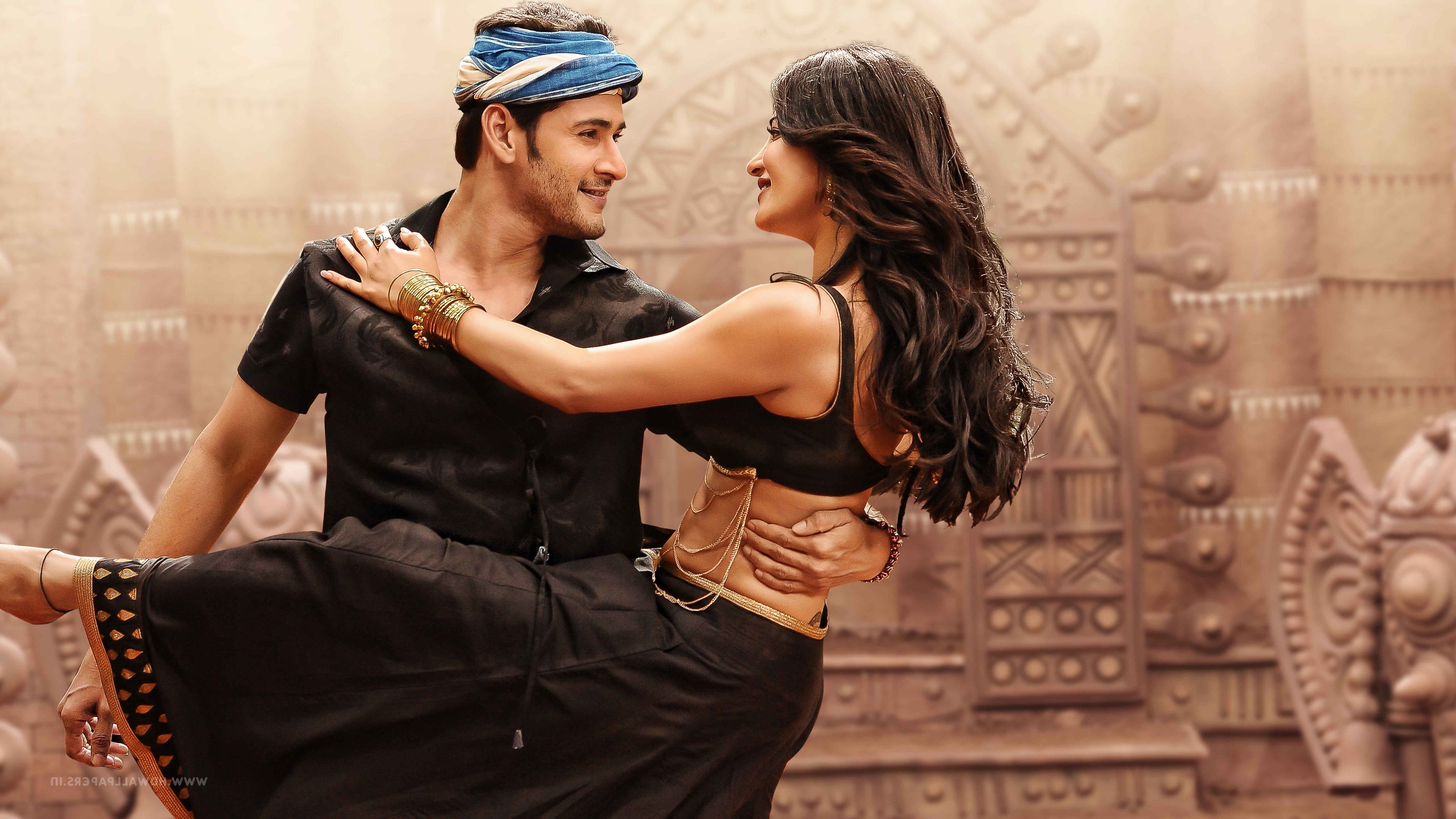 Mahesh Babu and Shruti Haasan dancing HD Wallpaper