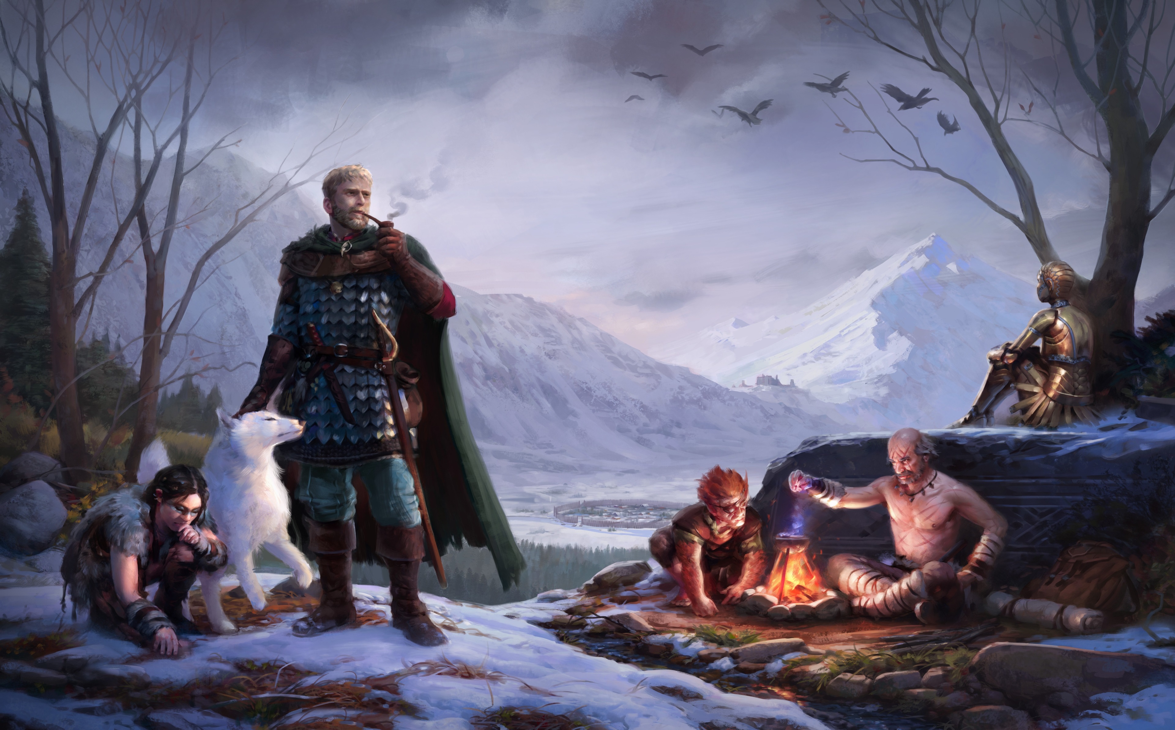 Pillars of Eternity The White March 4K HD Wallpaper