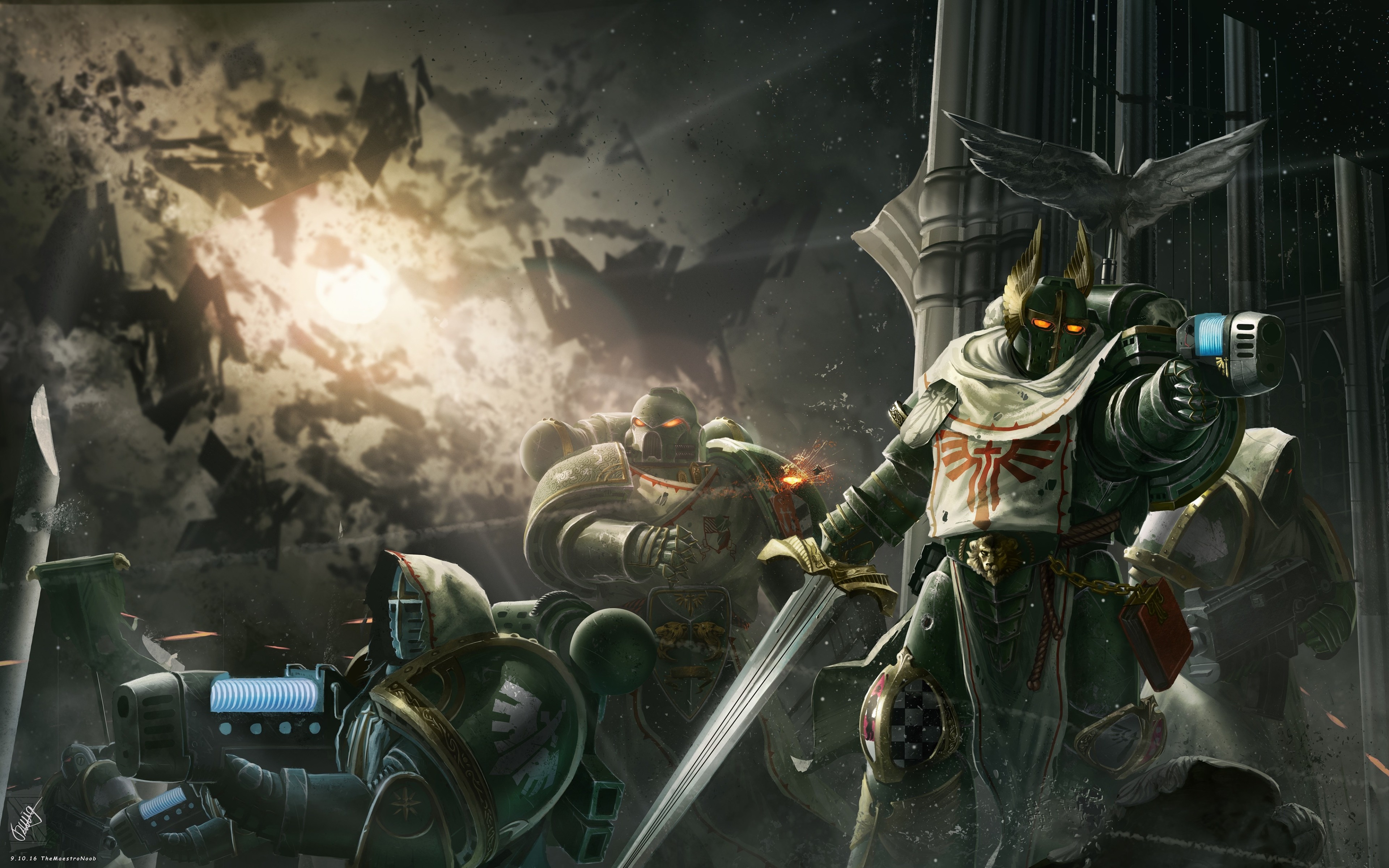 Warhammer 40,000 Dawn of War III 4K HD Wallpaper