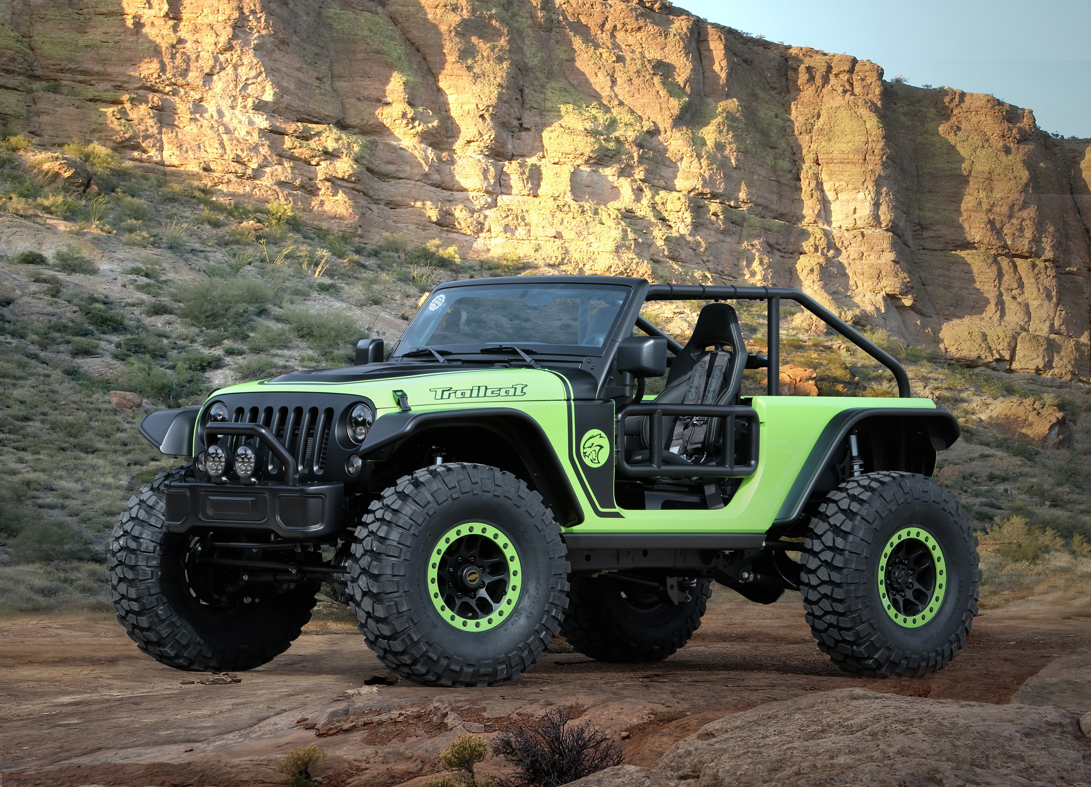 Jeep Trailcat 4K HD Wallpaper