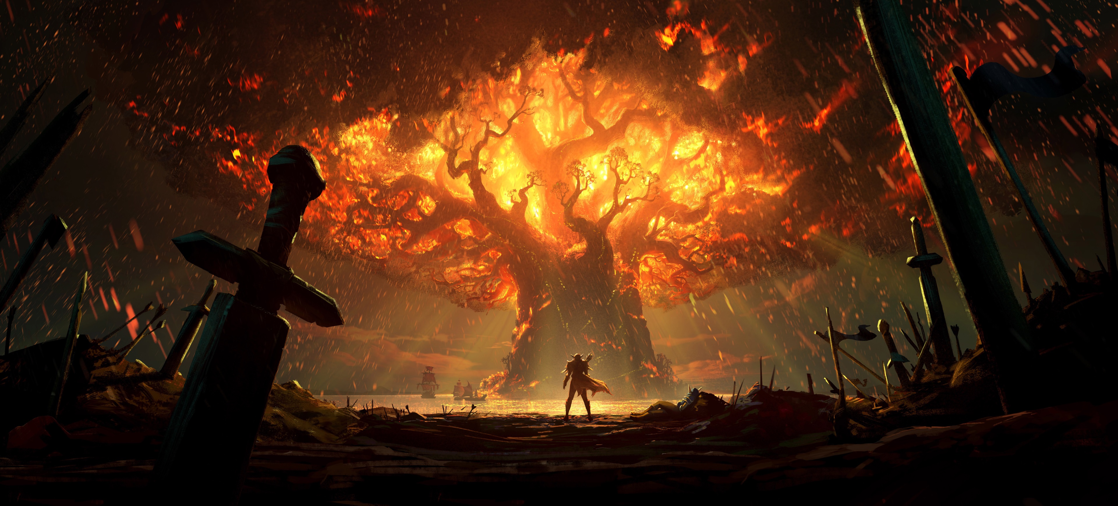 World of Warcraft: Battle for Azeroth 4K HD Wallpaper