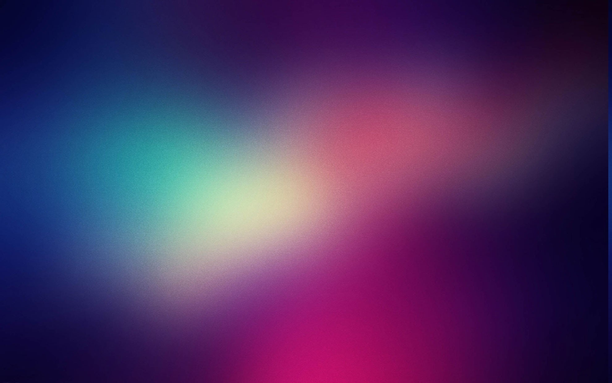 Abstract blurred gradient of blue, cyan, yellow, pink, and purple HD Wallpaper