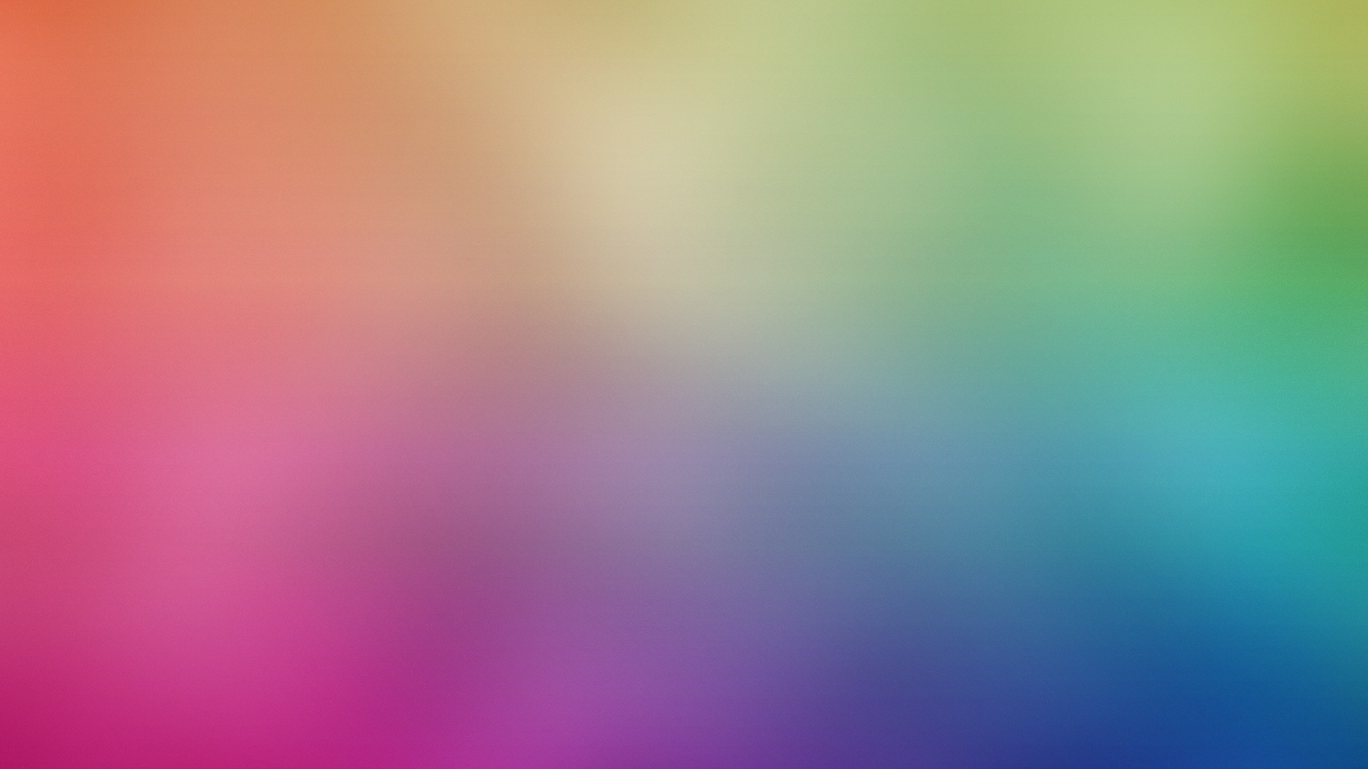 Abstract color gradient with red, pink, purple, blue, green, and yellow hues HD Wallpaper
