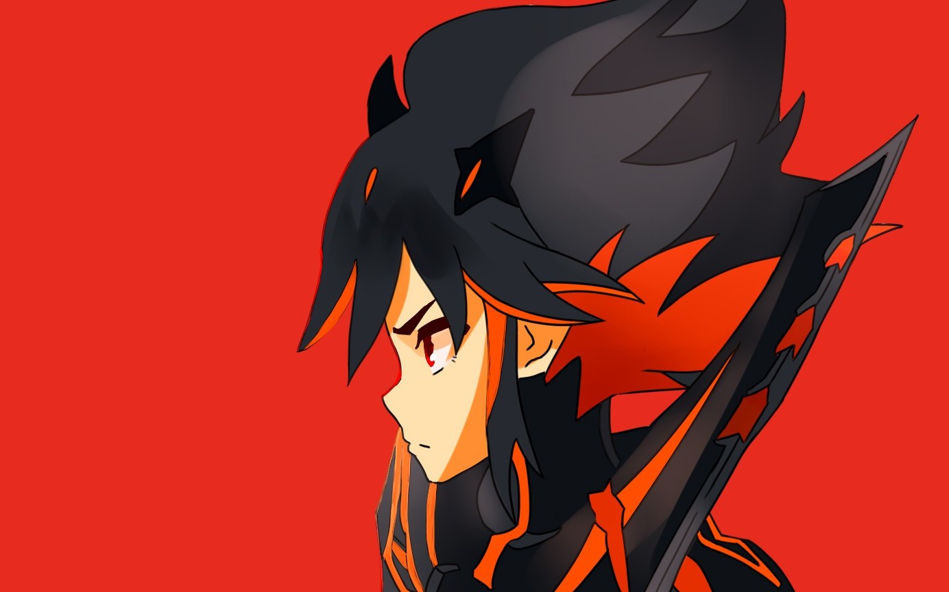 Matoi Ryuko from Kill la Kill HD Wallpaper