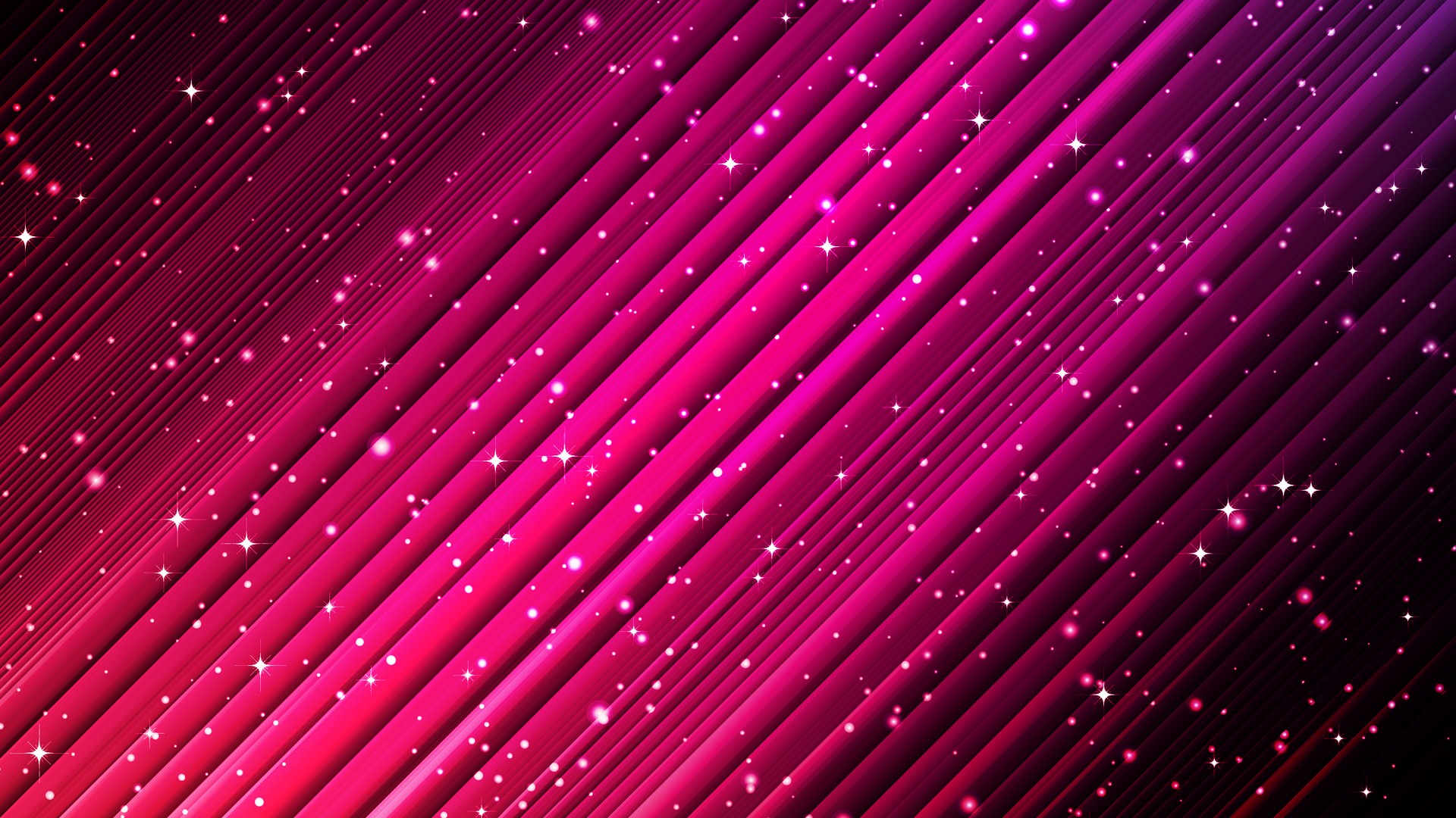 Abstract Pink and Purple Diagonal Lines with Stars HD Wallpaper