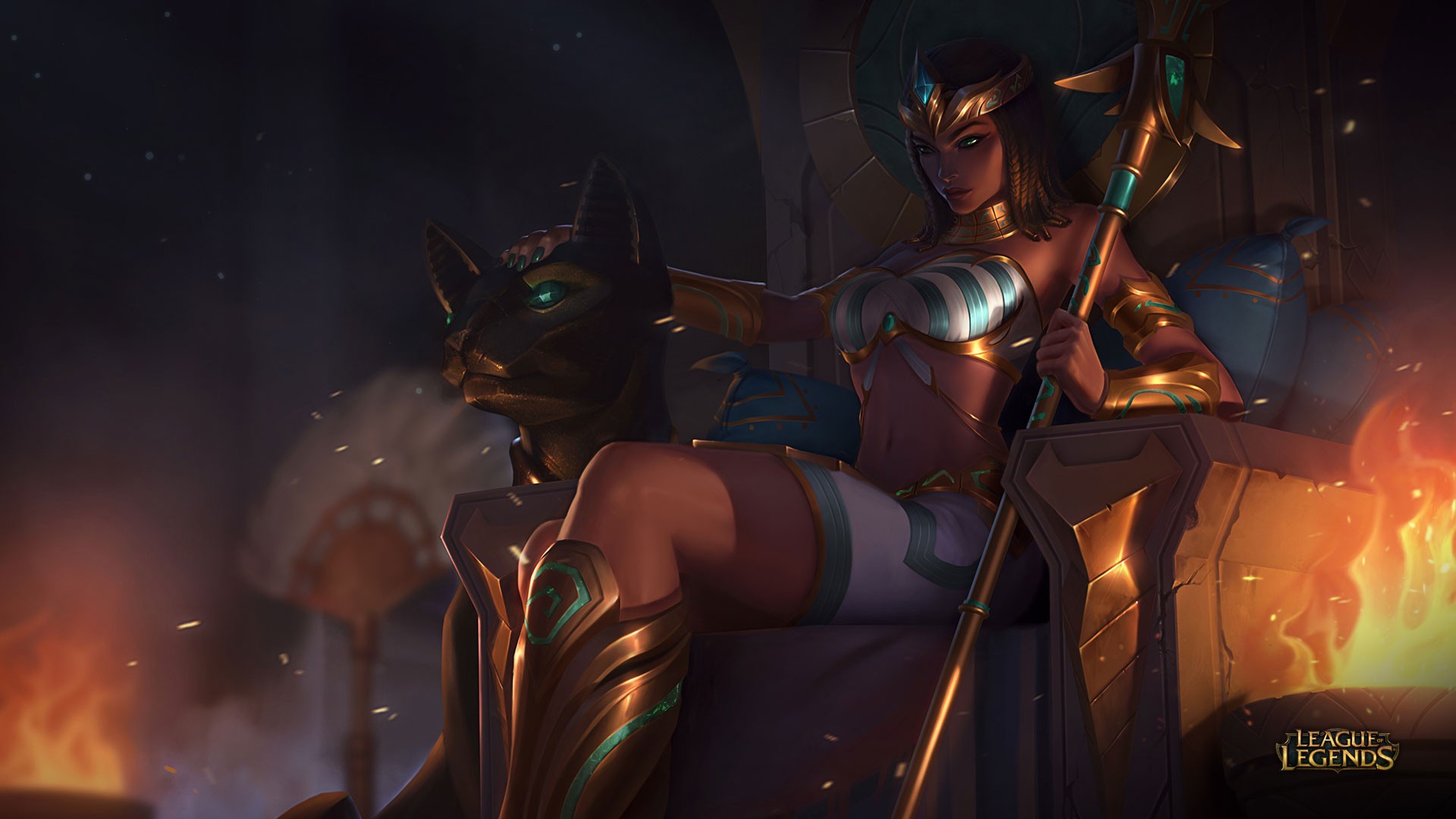 Nidalee from League of Legends HD Wallpaper