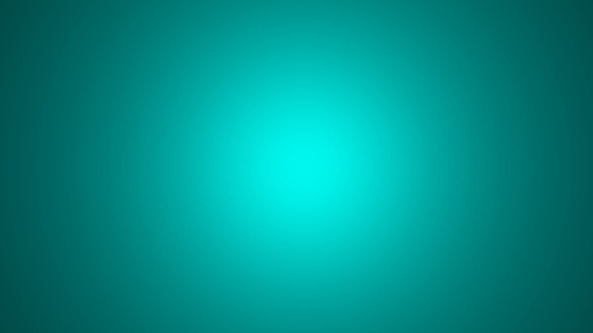 Teal and cyan gradient background HD Wallpaper
