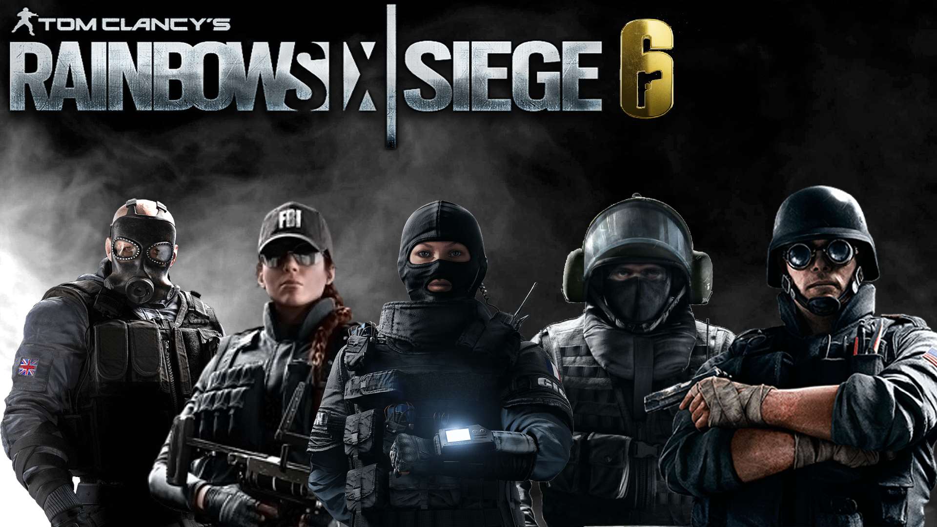 Tom Clancy's Rainbow Six Siege characters HD Wallpaper
