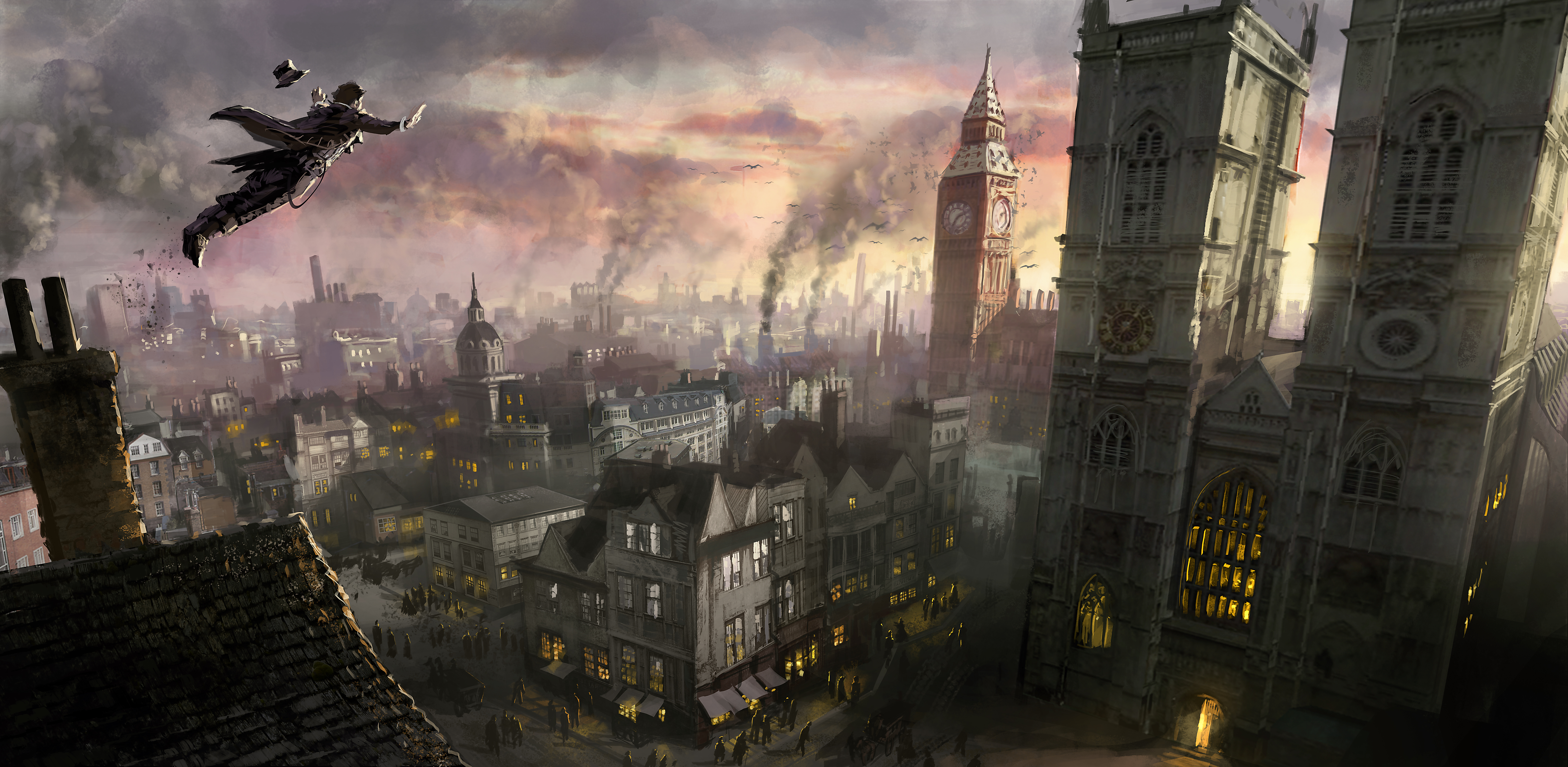 assassins creed syndicate assassins creed games artwork artist HD Wallpaper