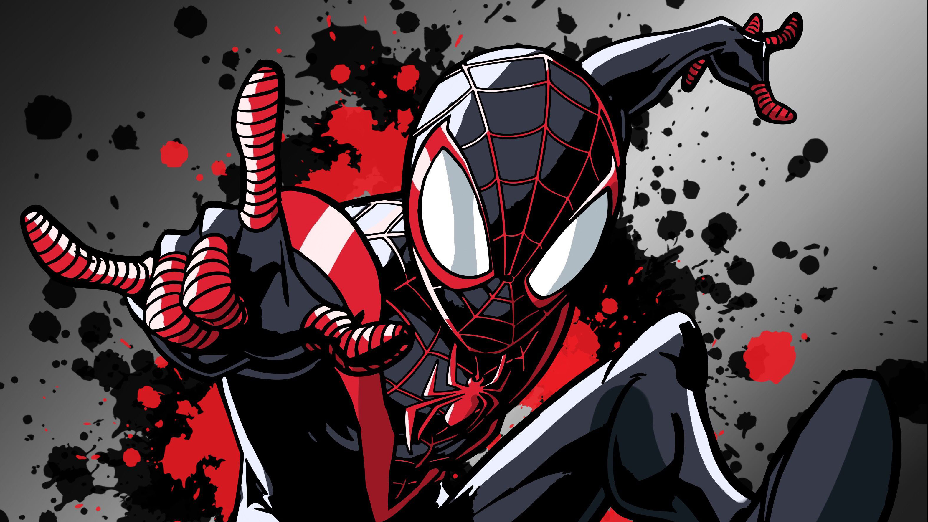 Miles Morales from Spider-Man: Into the Spider-Verse HD Wallpaper