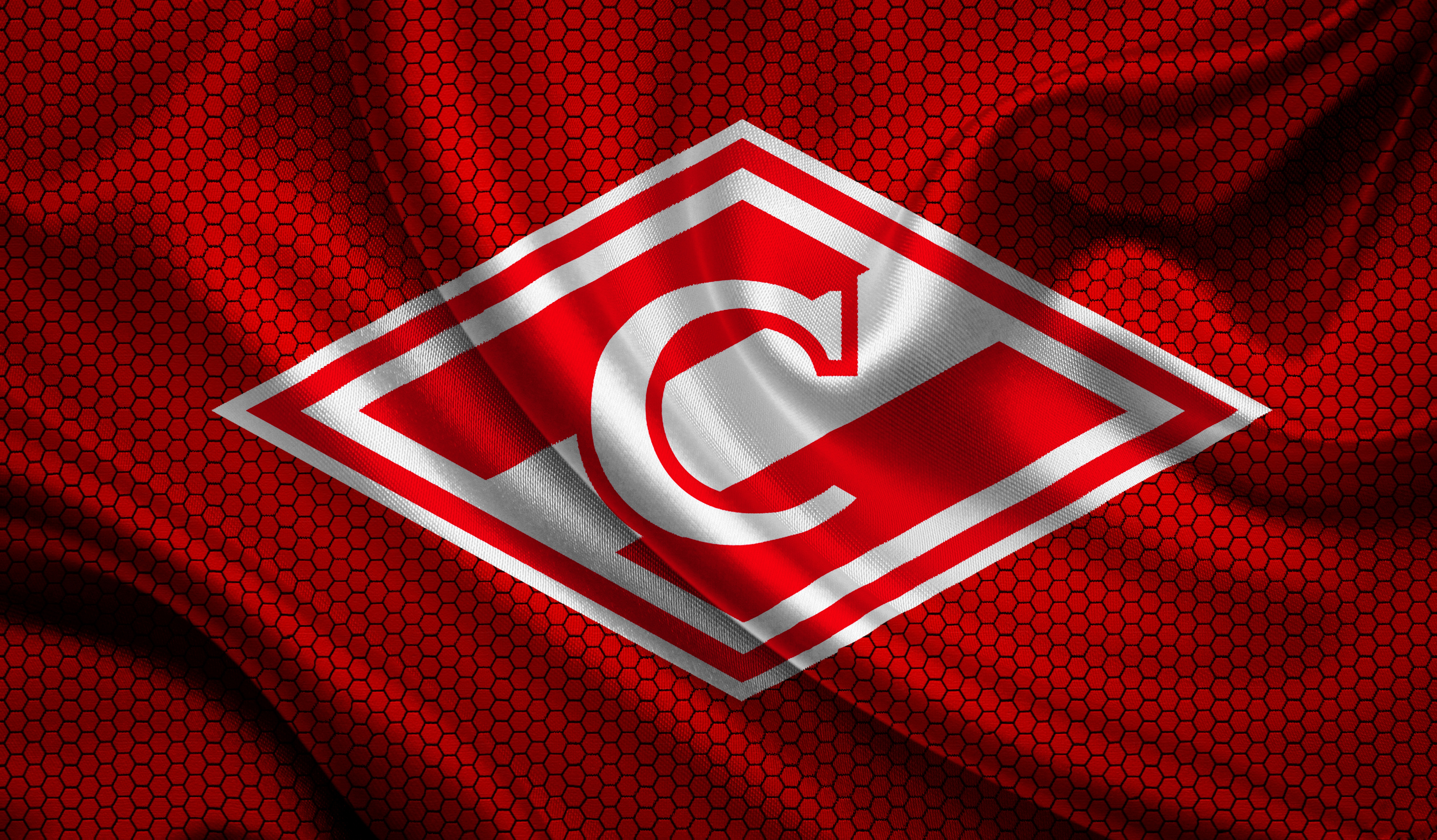 FC Spartak Moscow logo emblem HD Wallpaper