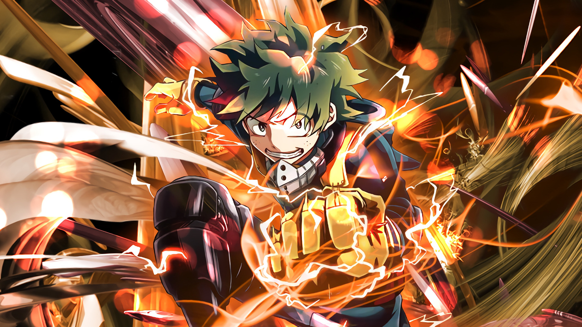 Izuku Midoriya from My Hero Academia HD Wallpaper