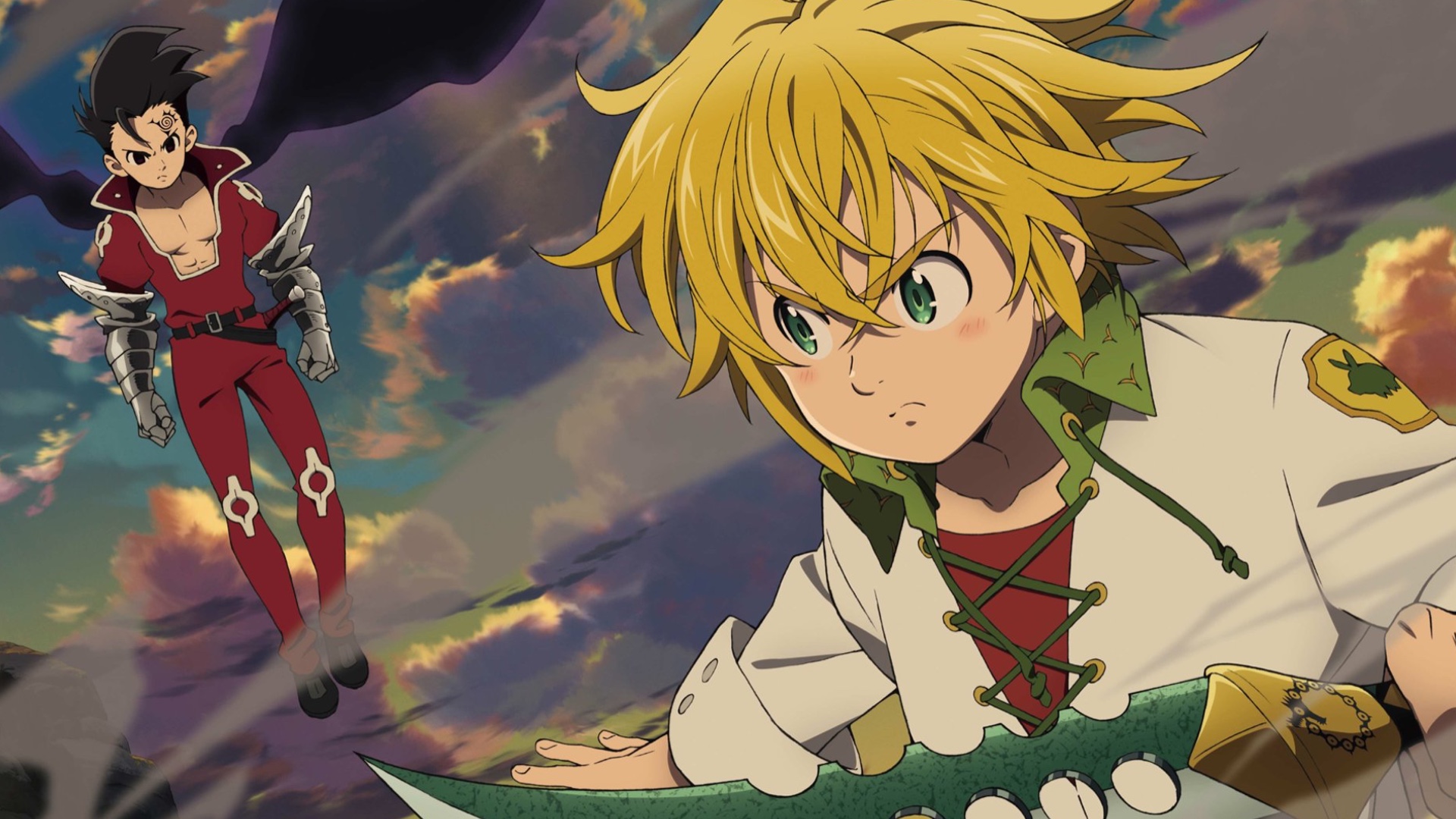 Meliodas and Zeldris from The Seven Deadly Sins HD Wallpaper