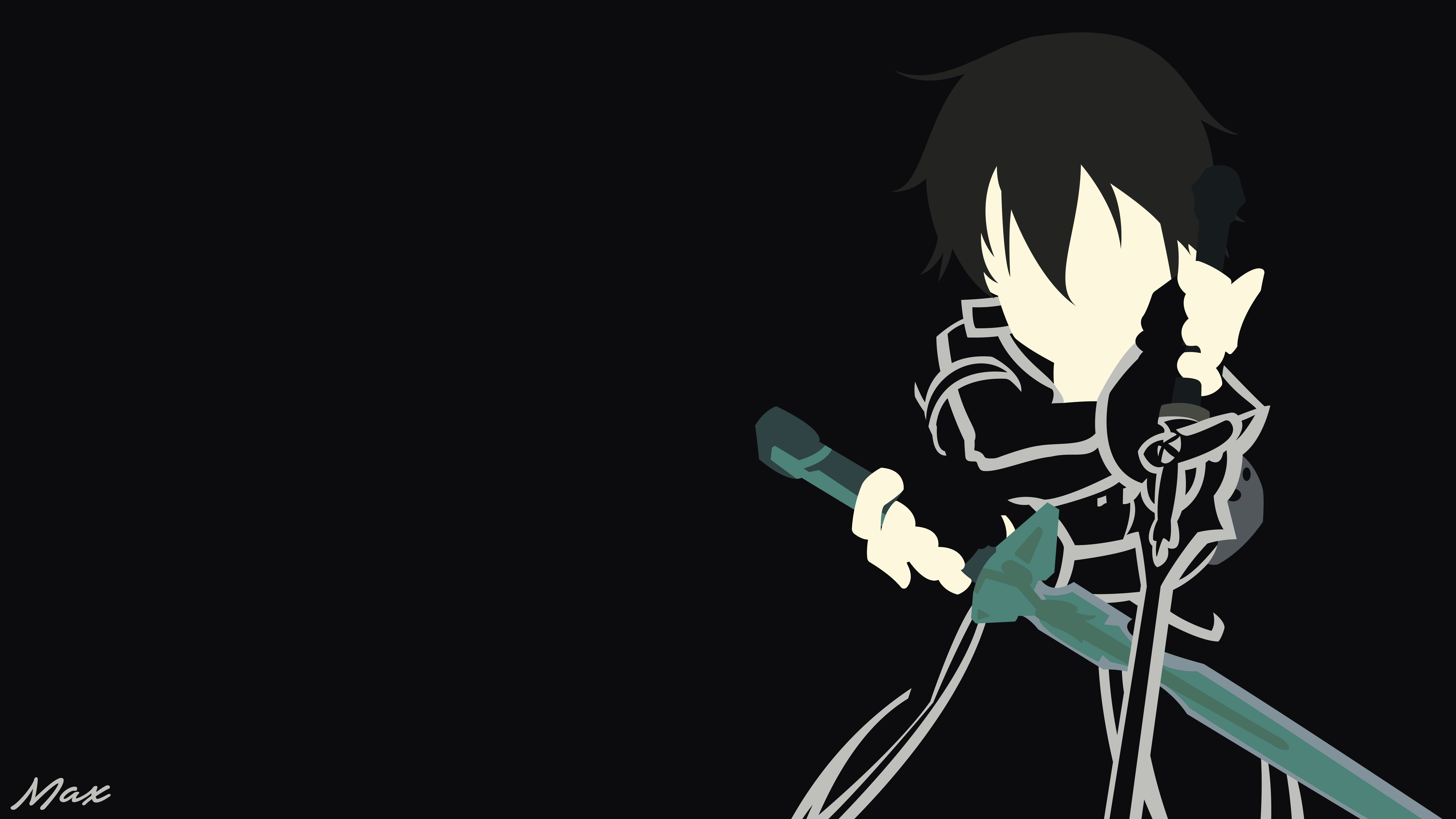 Kirito from Sword Art Online HD Wallpaper